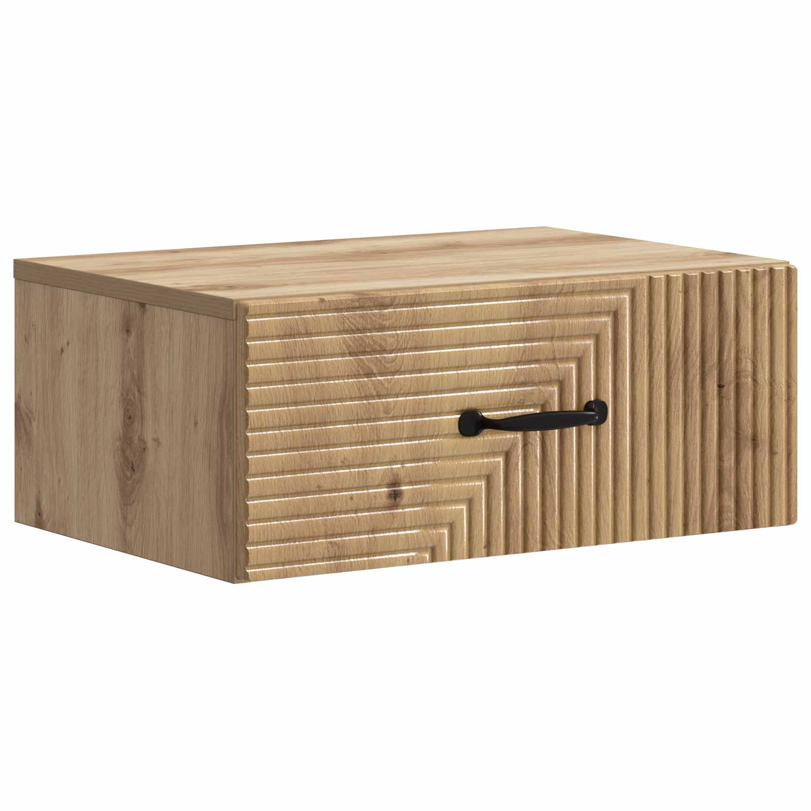 vidaXL Wandbeugel Bedkast 2 pcs Wit 49 x 34,5 x 20 cm Bewerkt hout
