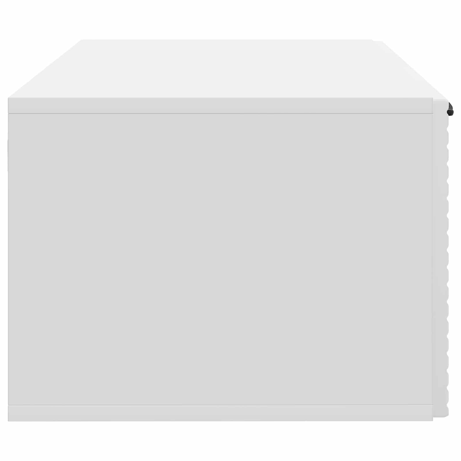 vidaXL Wandbeugel TV-kast Zwart 59,5 x 41 x 30 cm Bewerkt hout