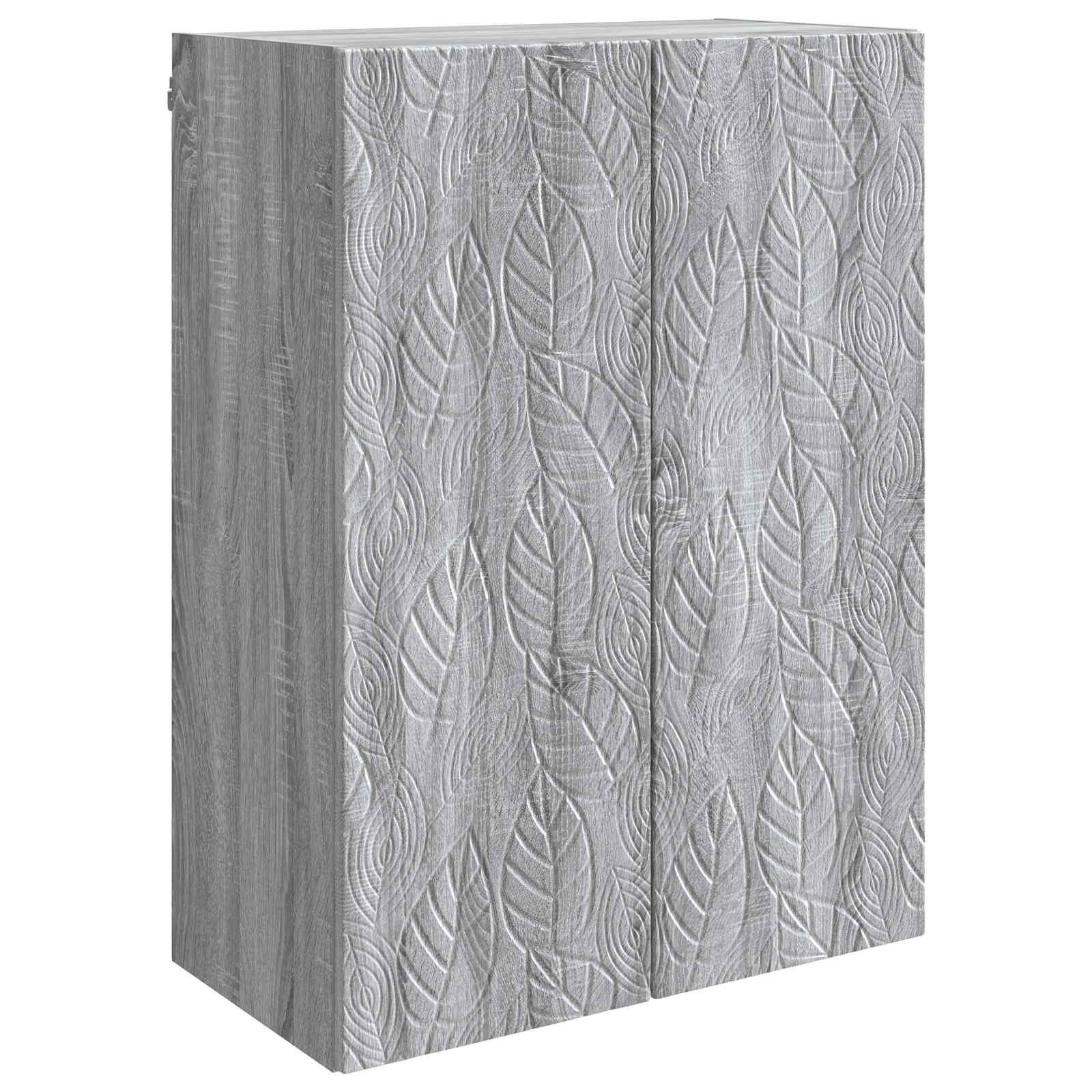 vidaXL Wandkast Wit 66 x 34,5 x 90 cm Bewerkt hout