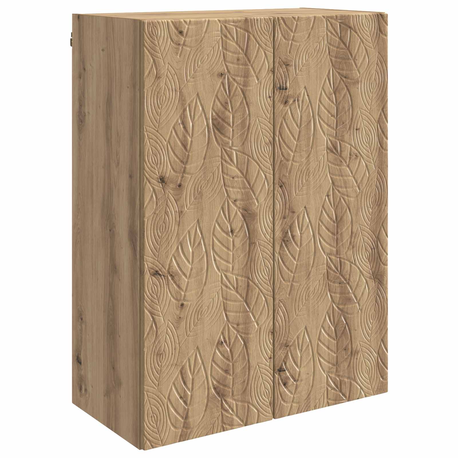 vidaXL Wandkast Wit 66 x 34,5 x 90 cm Bewerkt hout
