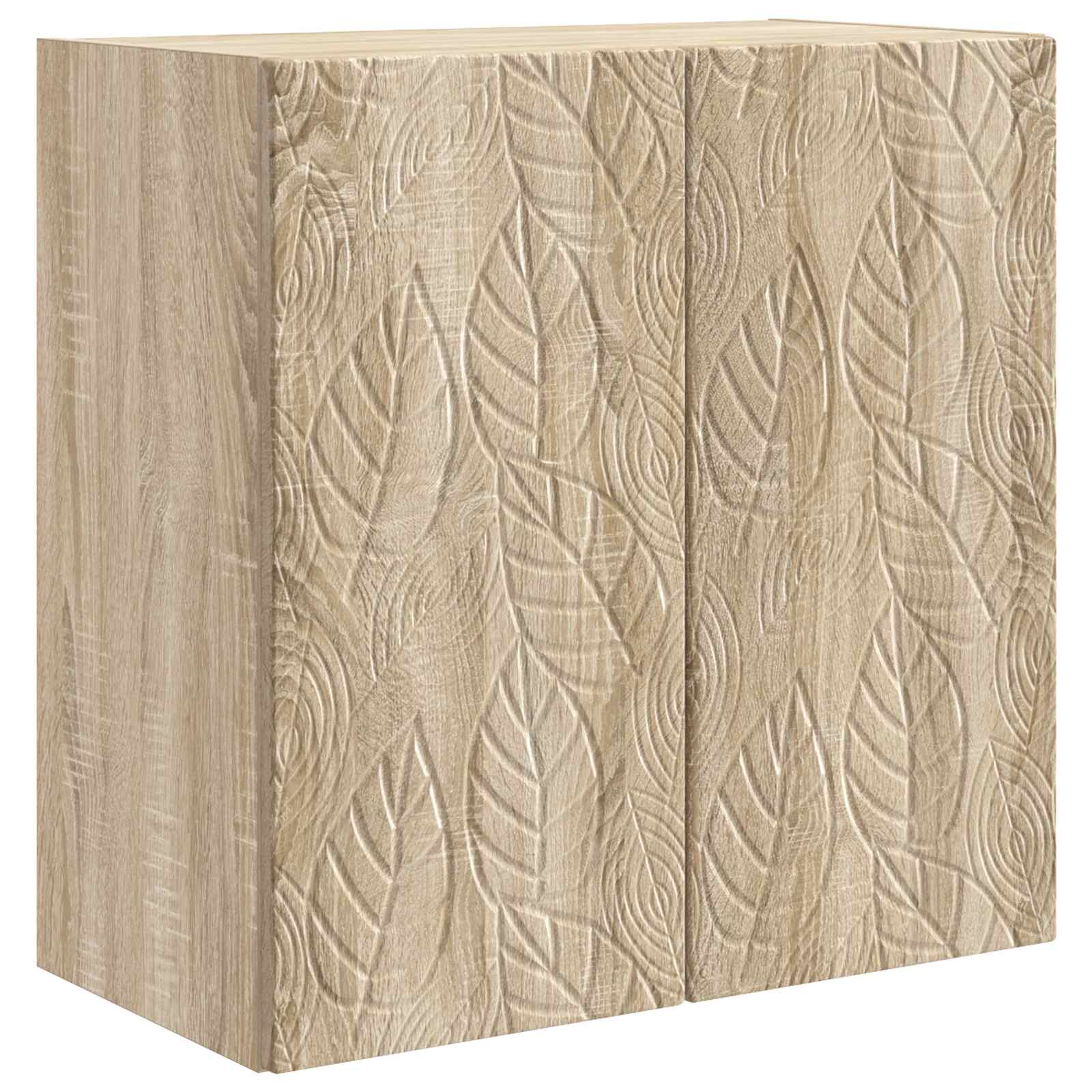 vidaXL Wandkast Wit 66 x 34,5 x 90 cm Bewerkt hout