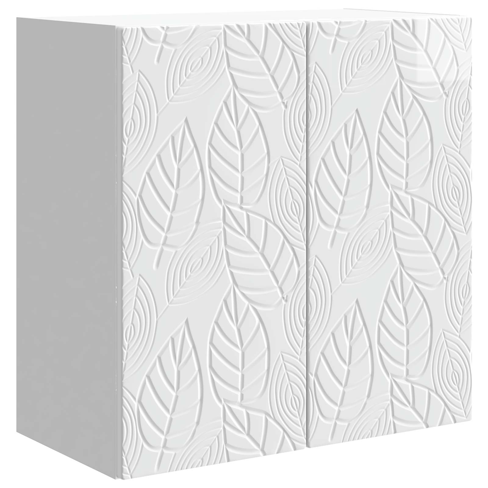vidaXL Wandkast Wit 66 x 34,5 x 90 cm Bewerkt hout