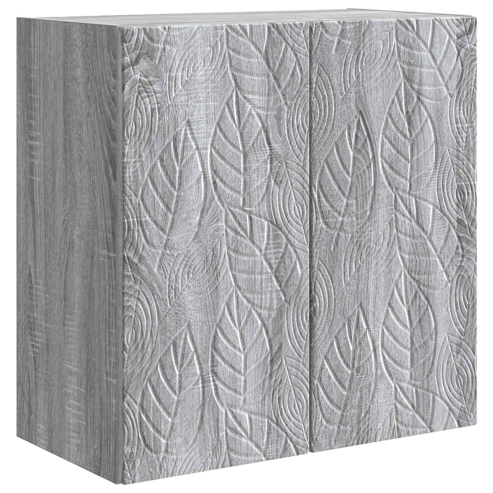 vidaXL Wandkast Wit 66 x 34,5 x 90 cm Bewerkt hout