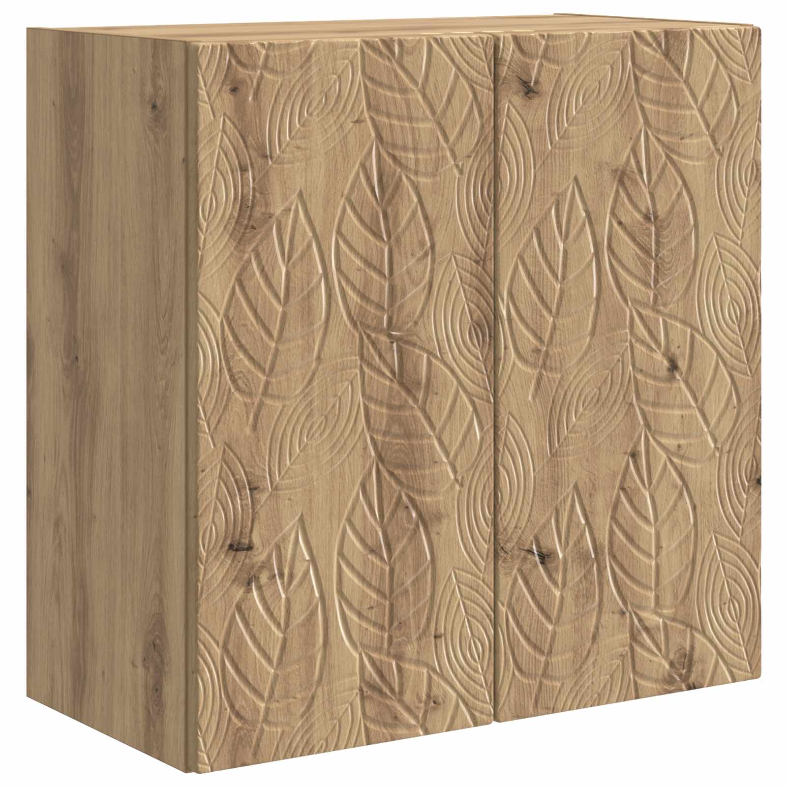 vidaXL Wandkast Wit 66 x 34,5 x 90 cm Bewerkt hout