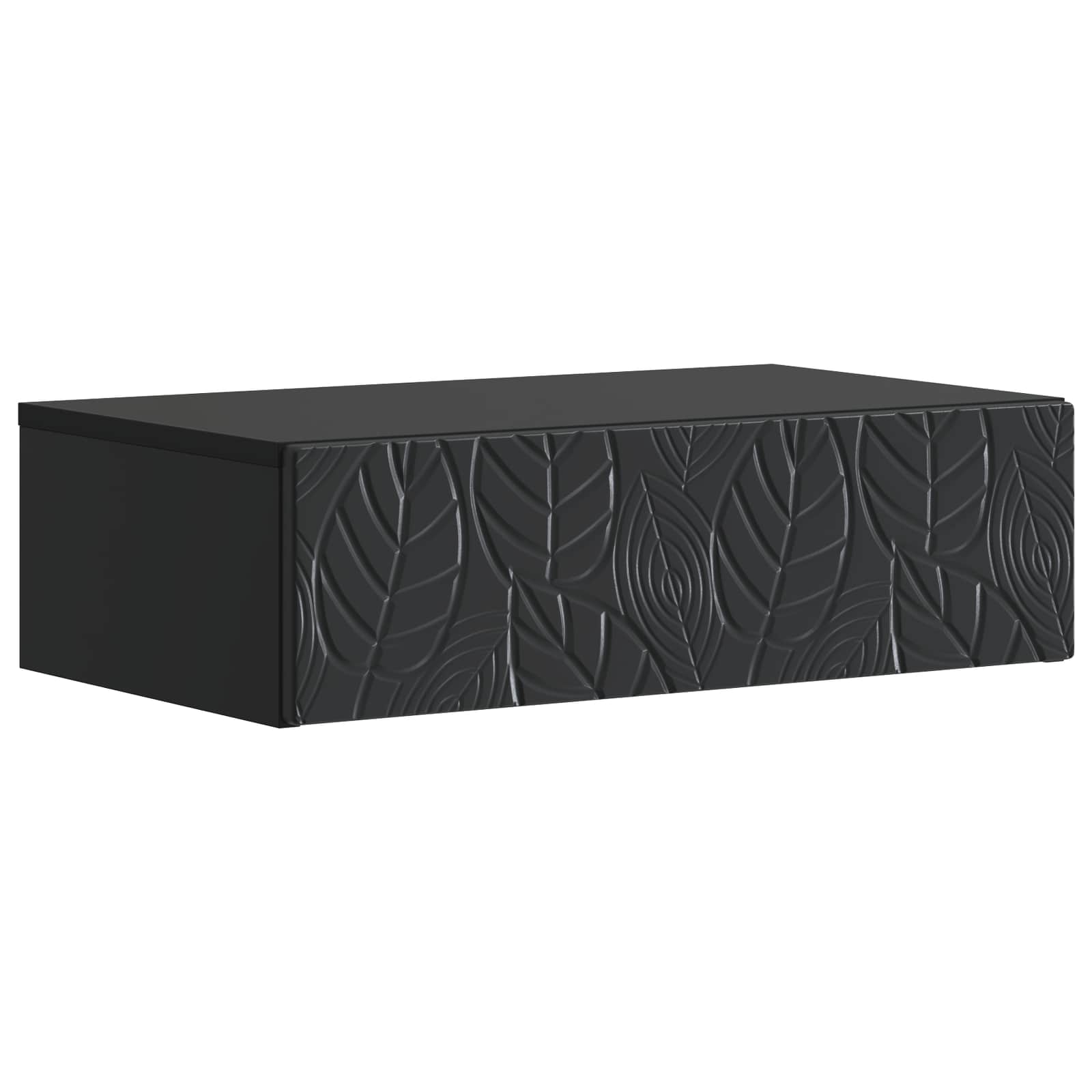vidaXL Wandmontage Zijtafel Wit 59 x 34,5 x 17 cm Bewerkt hout