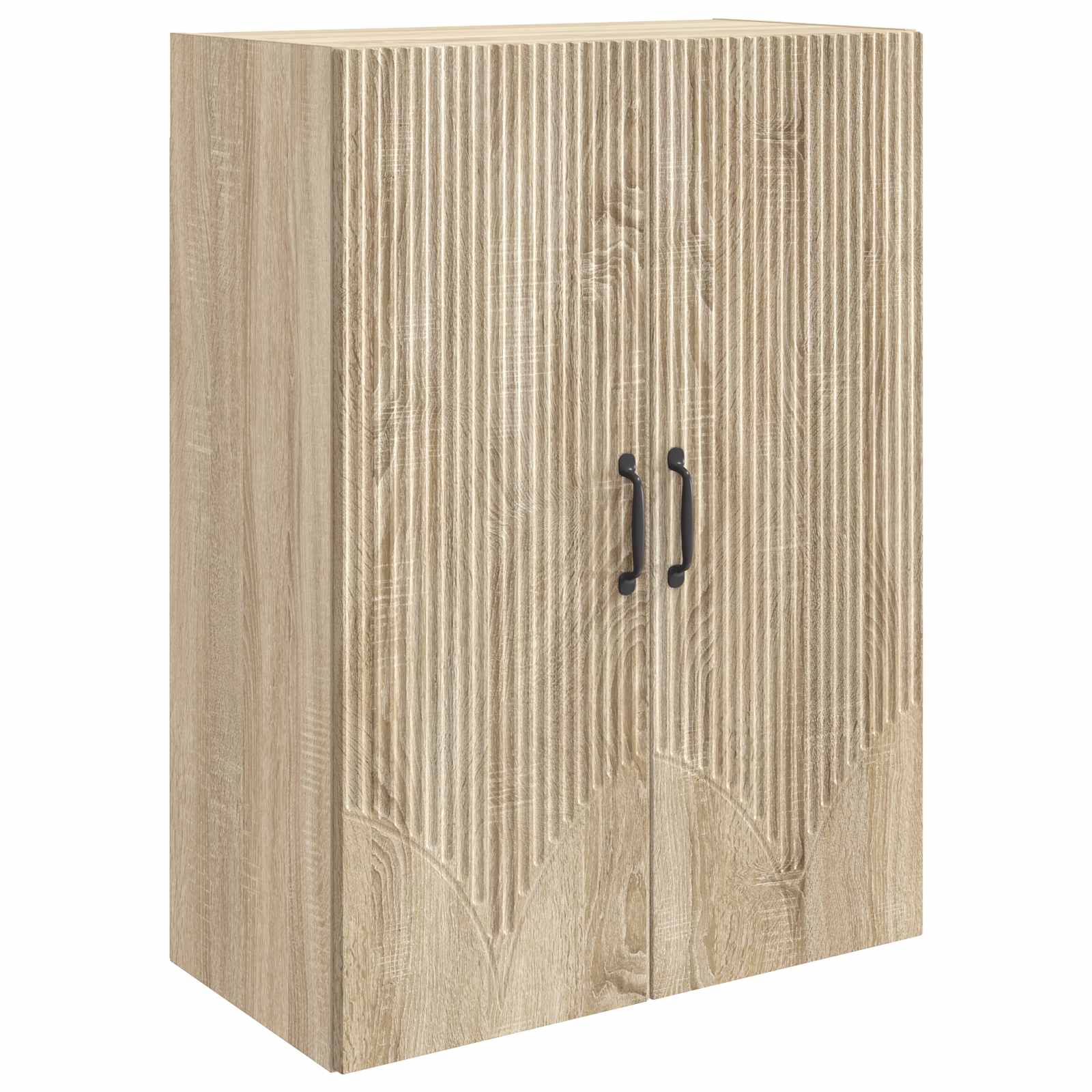 vidaXL Wandkast Wit 66 x 34,5 x 90 cm Bewerkt hout