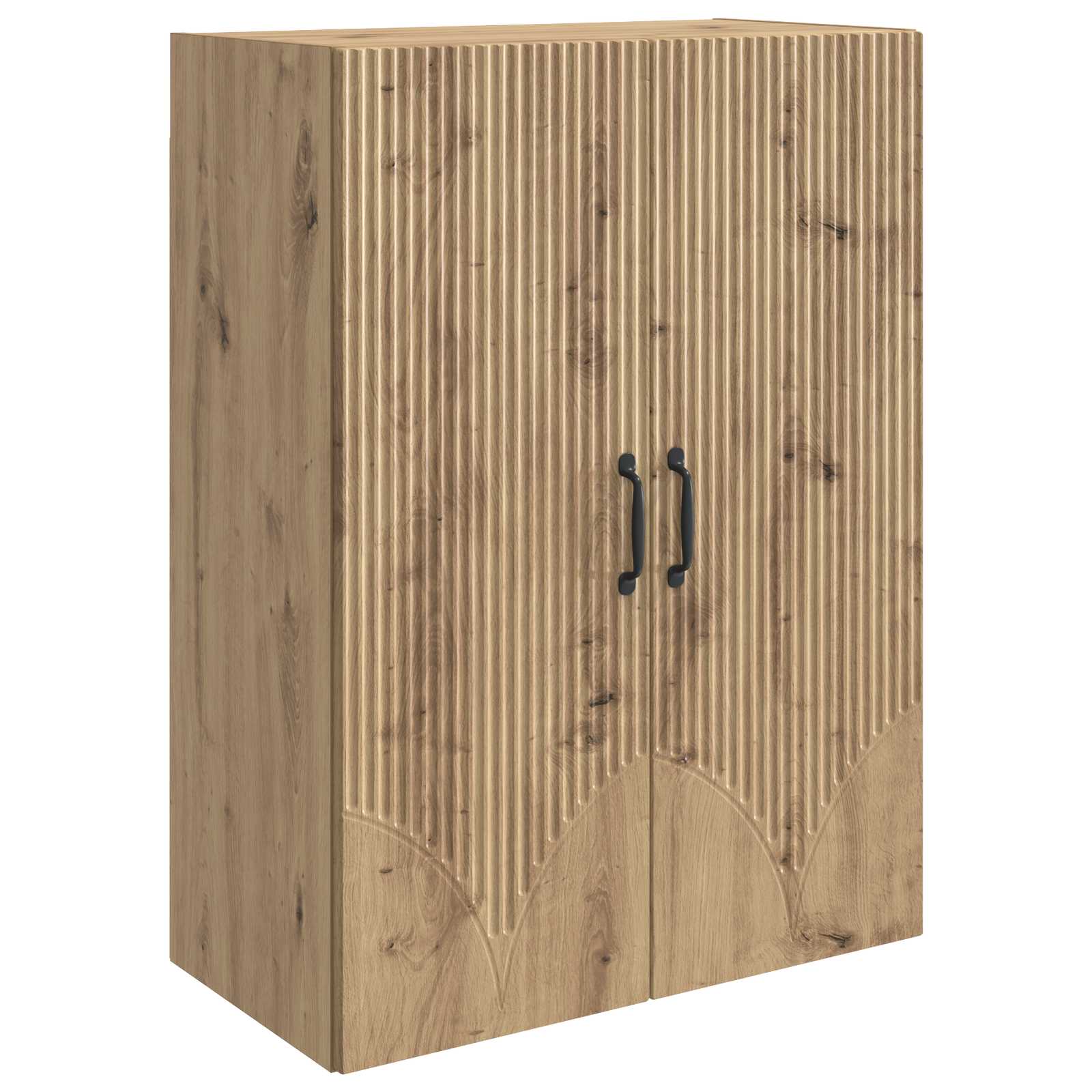 vidaXL Wandkast Wit 66 x 34,5 x 90 cm Bewerkt hout