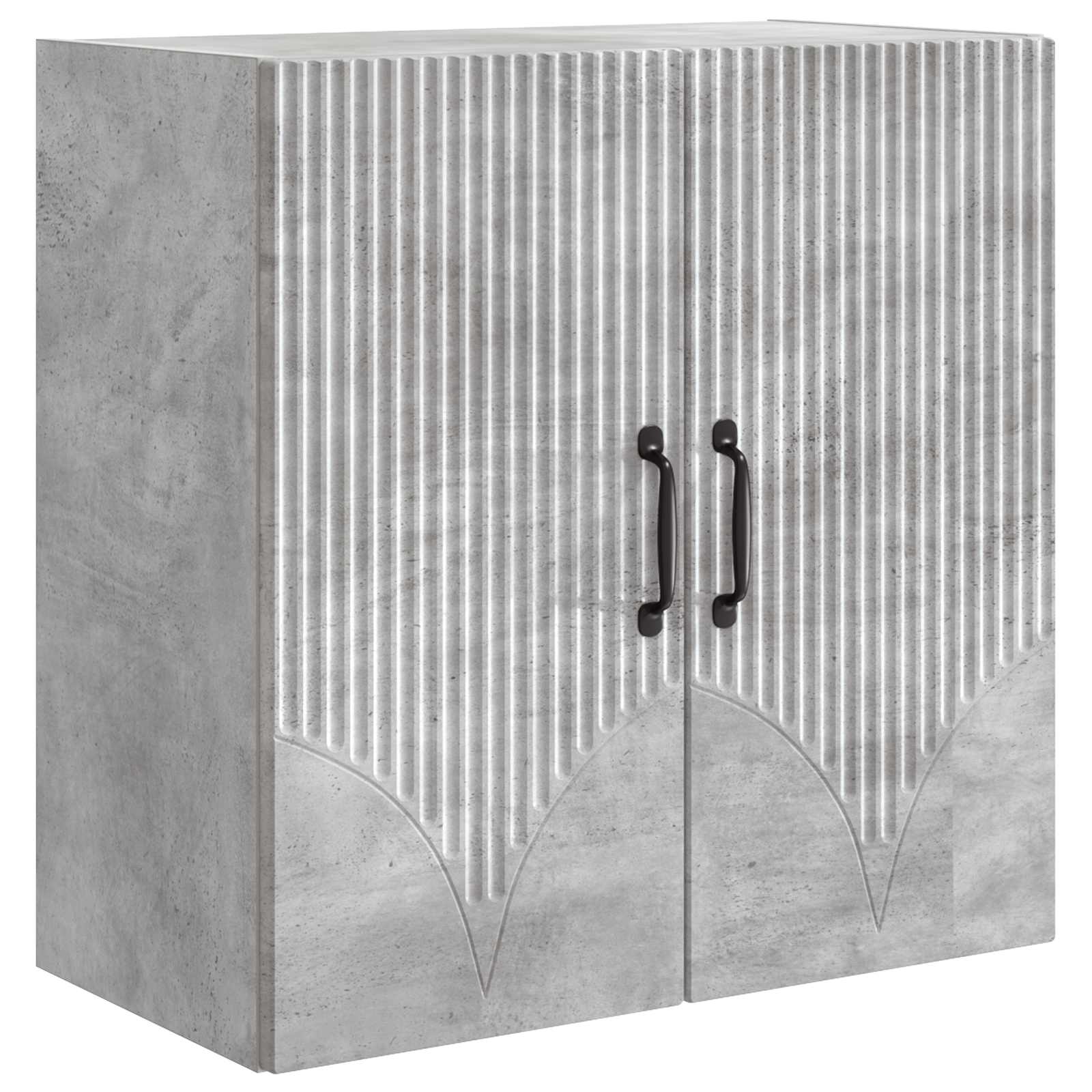 vidaXL Wandkast Wit 66 x 34,5 x 90 cm Bewerkt hout