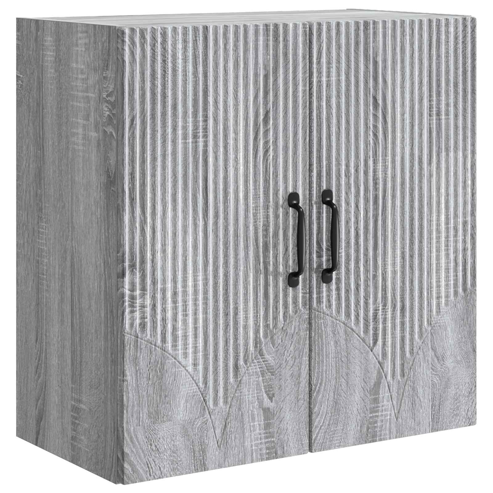 vidaXL Wandkast Wit 66 x 34,5 x 90 cm Bewerkt hout