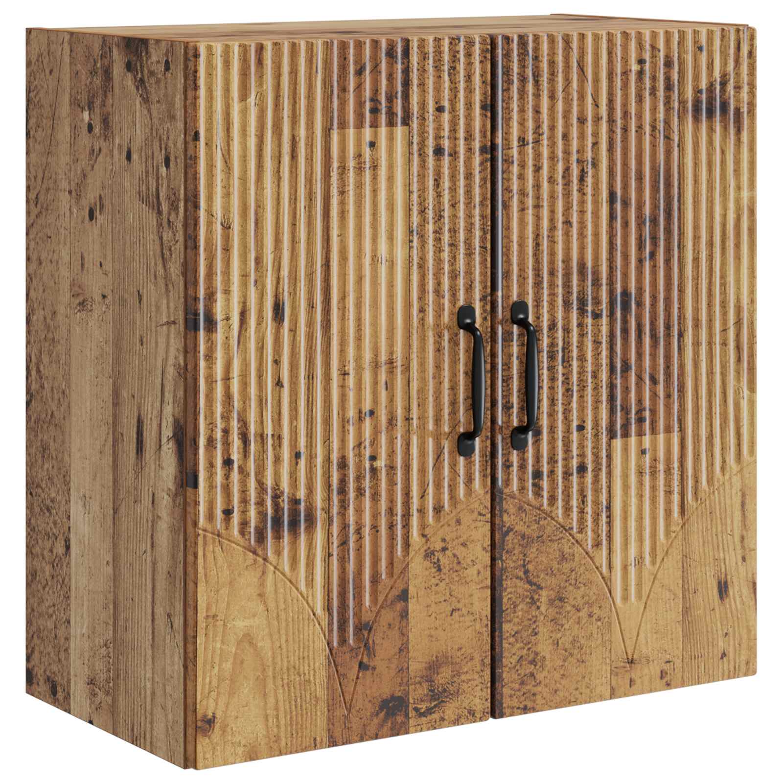 vidaXL Wandkast Wit 66 x 34,5 x 90 cm Bewerkt hout