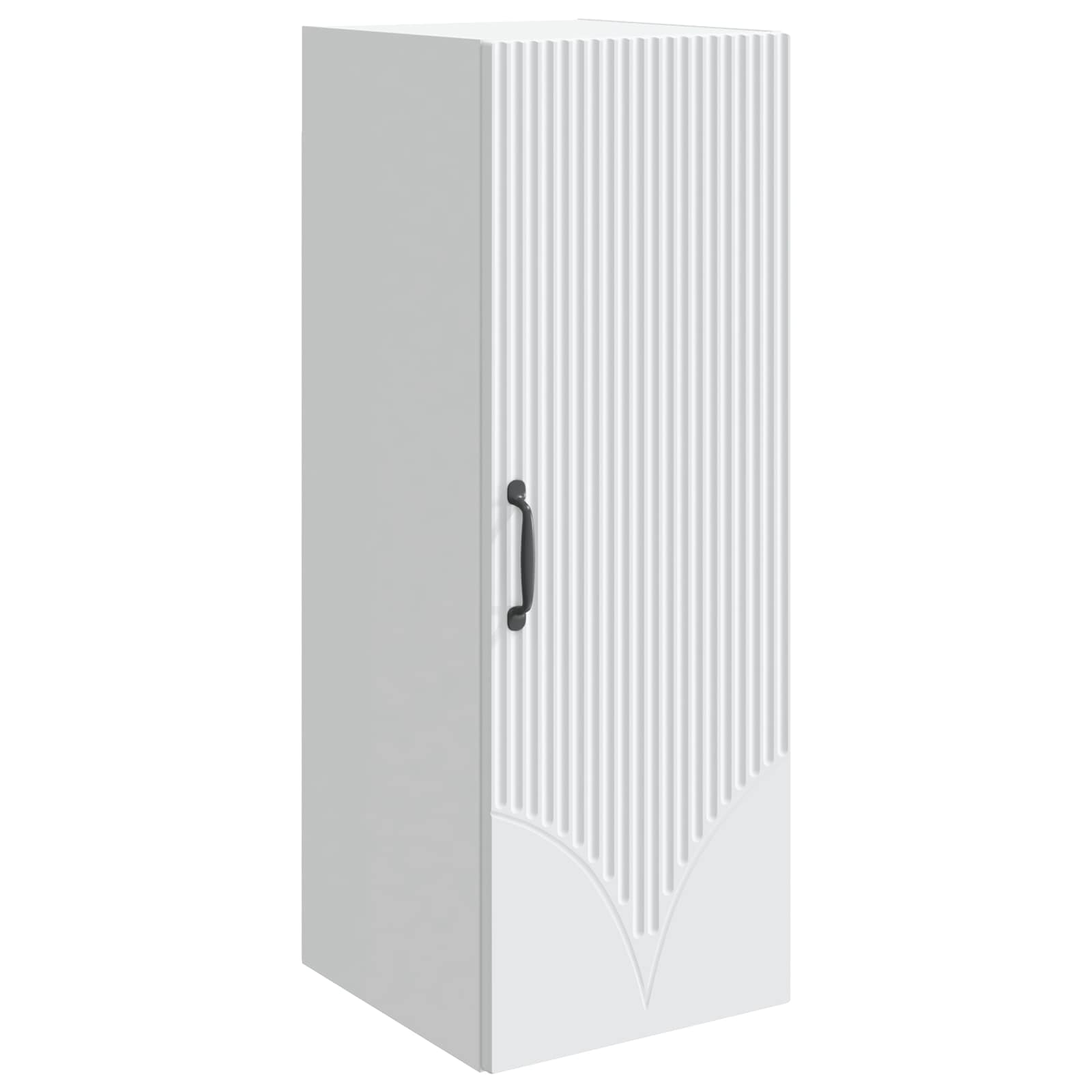 vidaXL Wandkast Wit 66 x 34,5 x 90 cm Bewerkt hout
