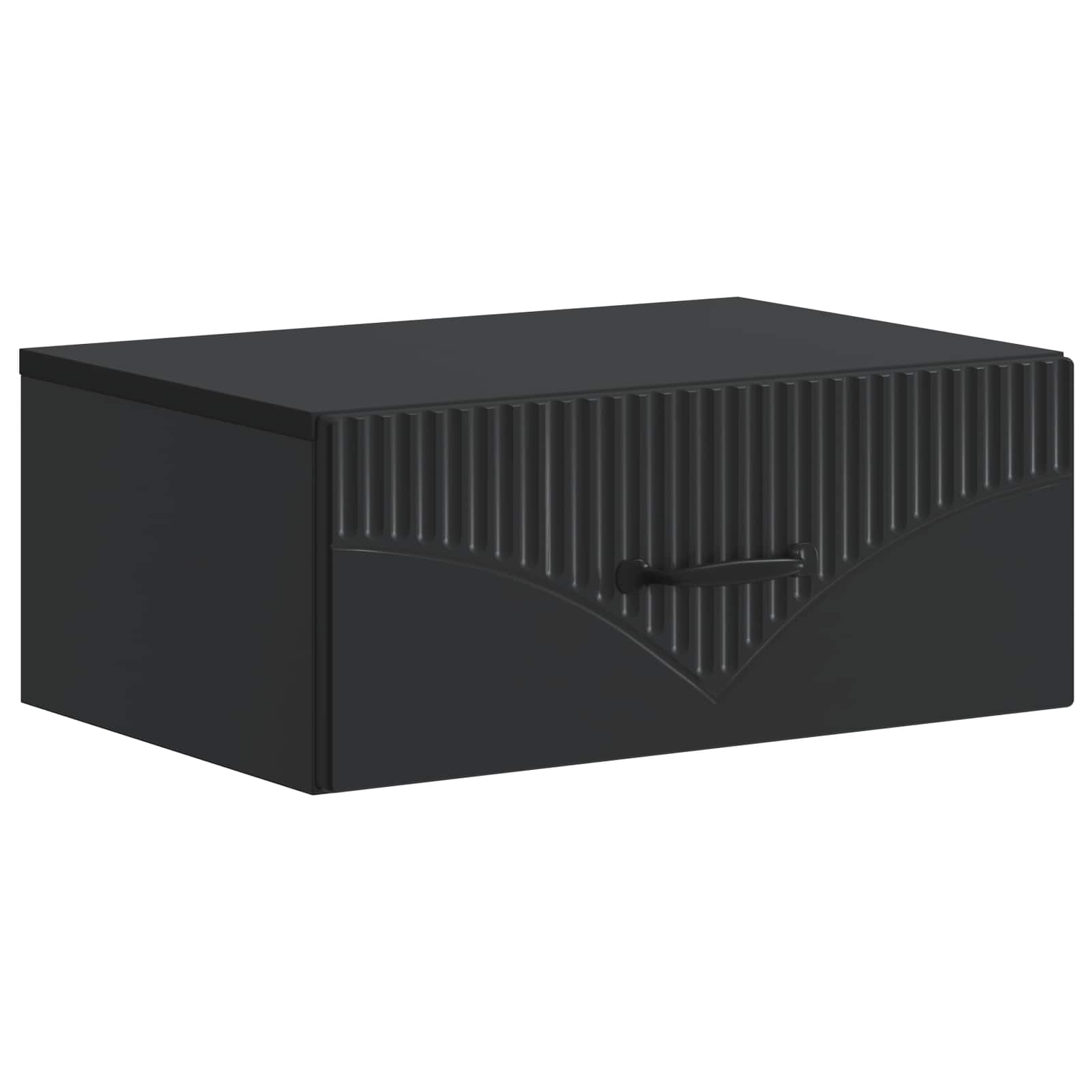 vidaXL Wandbeugel Bedkast 2 pcs Wit 49 x 34,5 x 20 cm Bewerkt hout