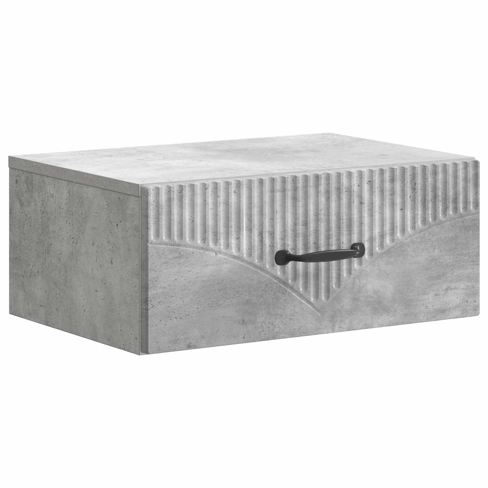 vidaXL Wandbeugel Bedkast 2 pcs Wit 49 x 34,5 x 20 cm Bewerkt hout