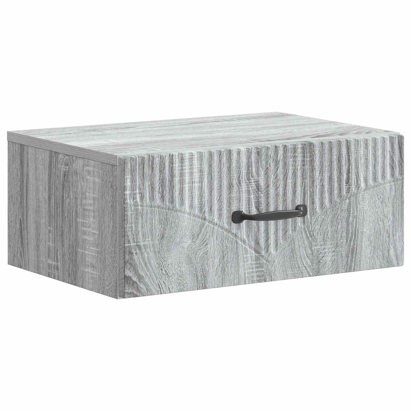 vidaXL Wandbeugel Bedkast 2 pcs Wit 49 x 34,5 x 20 cm Bewerkt hout