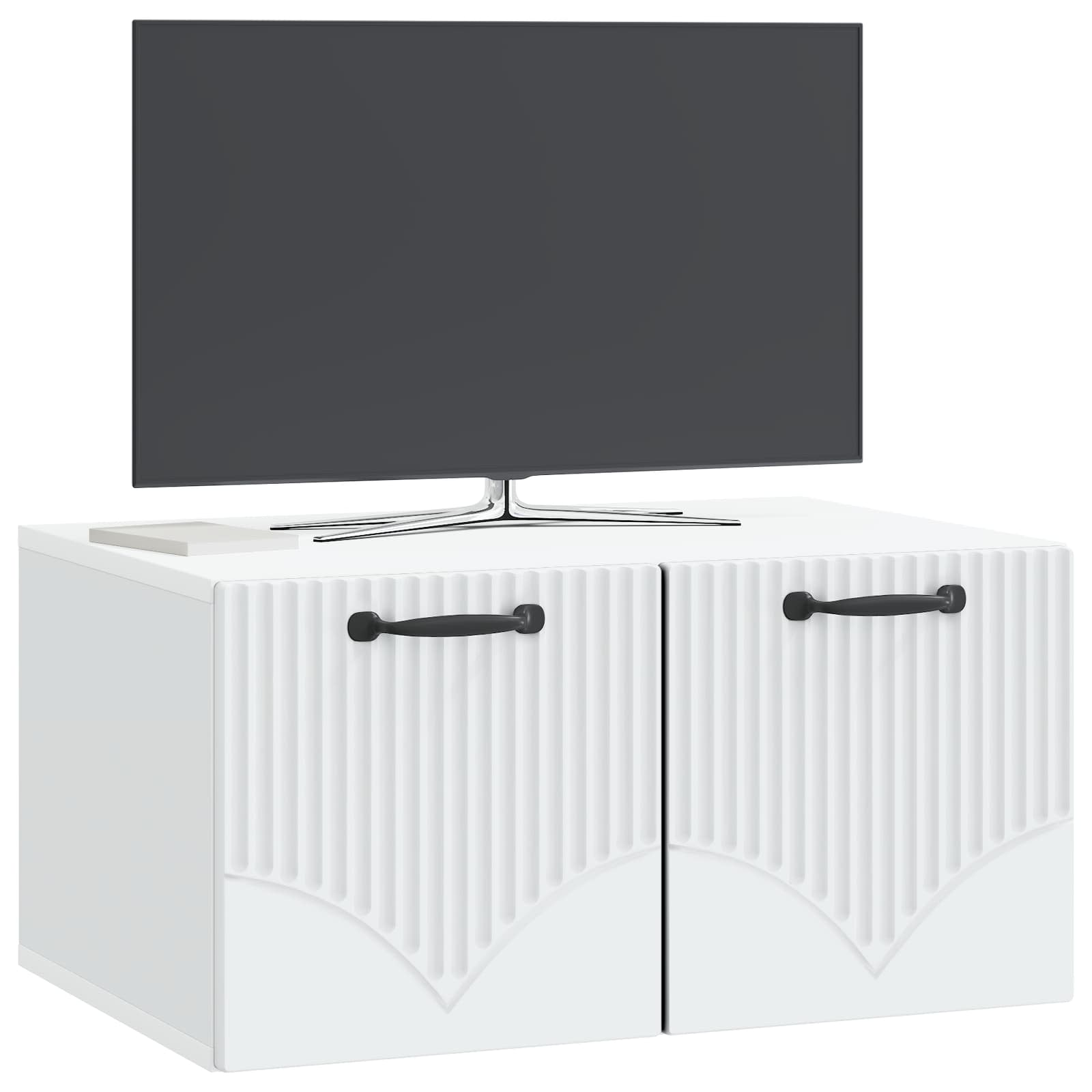 vidaXL Wandbeugel TV-kast Artisanaal eiken 98 x 31 x 30 cm