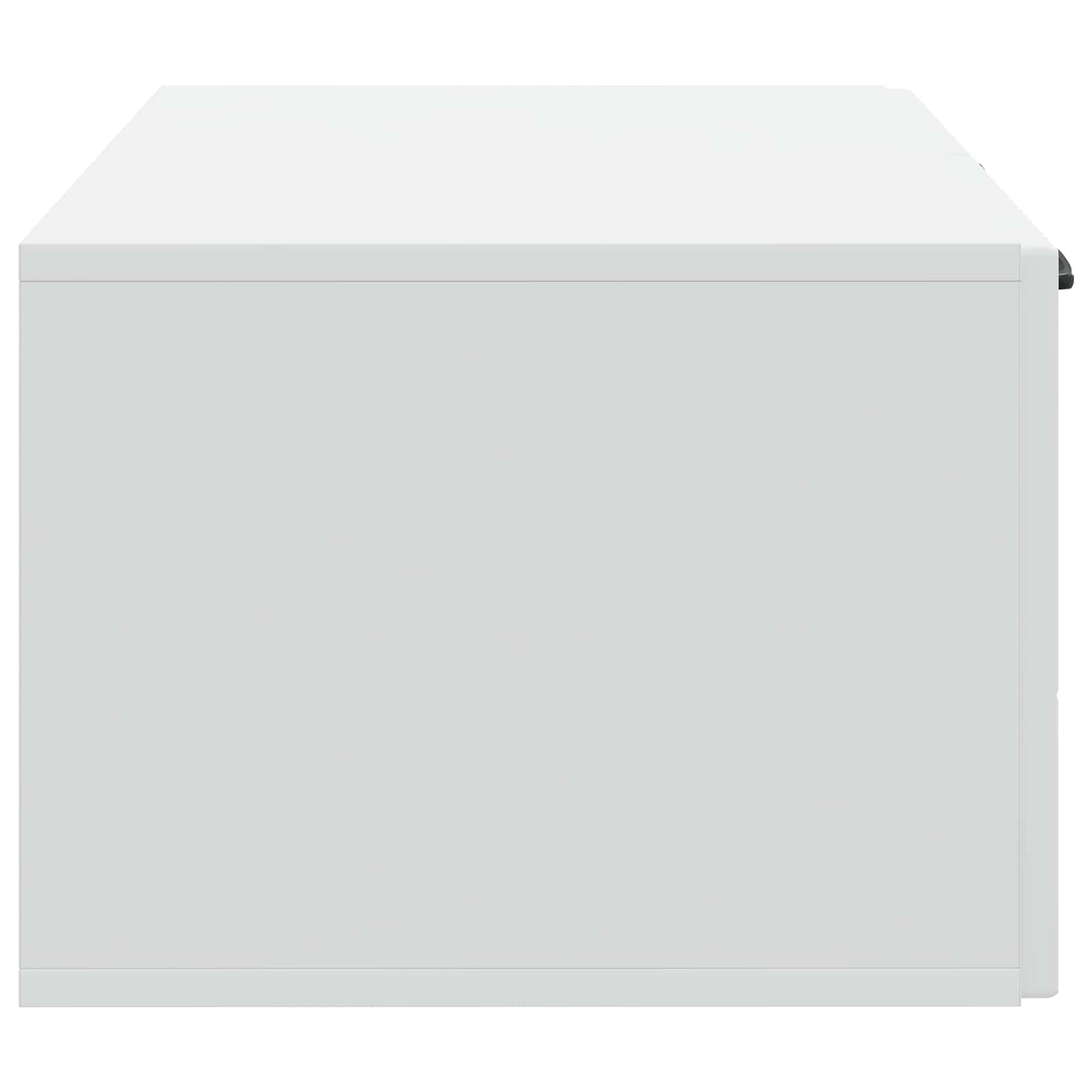 vidaXL Wandbeugel TV-kast Artisanaal eiken 98 x 31 x 30 cm