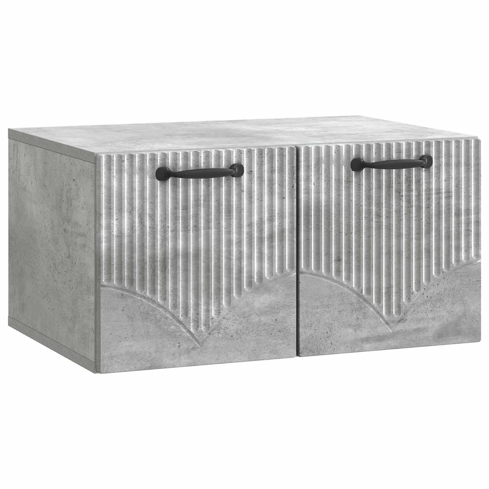 vidaXL Wandbeugel TV-kast Artisanaal eiken 98 x 31 x 30 cm