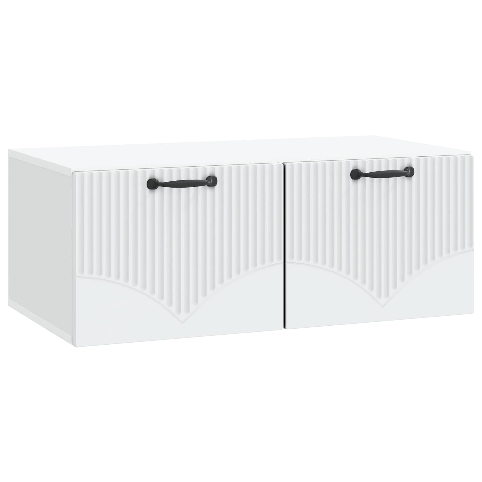 vidaXL Wandbeugel TV-kast Artisanaal eiken 98 x 31 x 30 cm