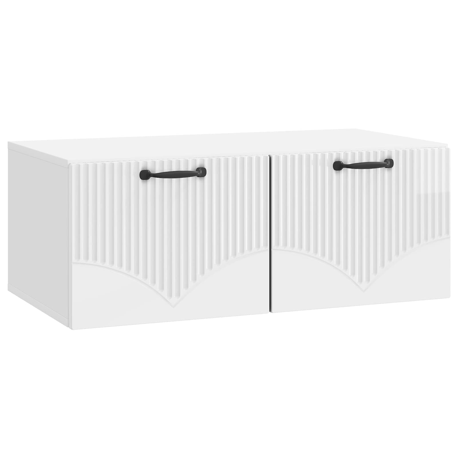 vidaXL Wandbeugel TV-kast Artisanaal eiken 98 x 31 x 30 cm