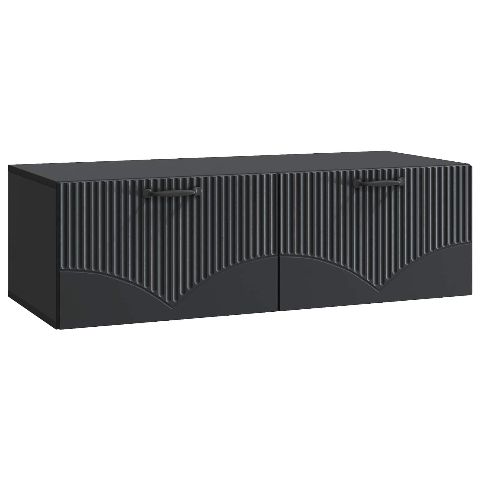 vidaXL Wandbeugel TV-kast Artisanaal eiken 98 x 31 x 30 cm