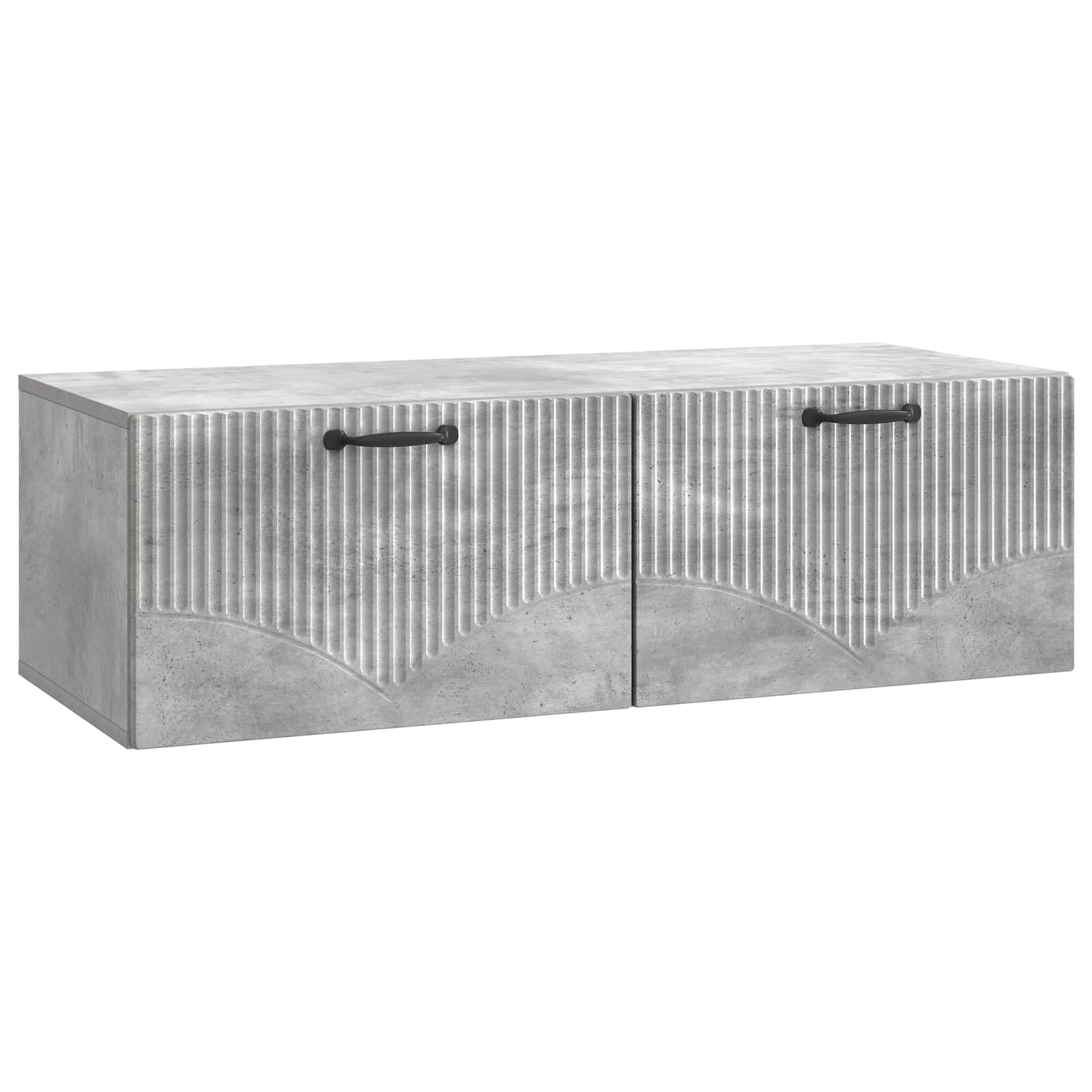 vidaXL Wandbeugel TV-kast Artisanaal eiken 98 x 31 x 30 cm