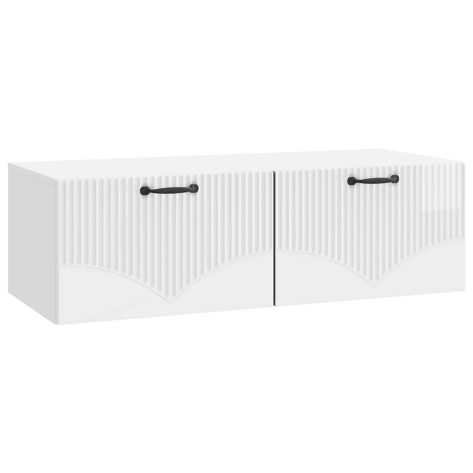 vidaXL Wandbeugel TV-kast Artisanaal eiken 98 x 31 x 30 cm