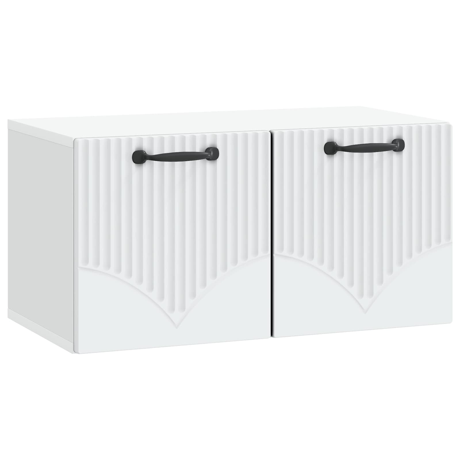 vidaXL Wandbeugel TV-kast Artisanaal eiken 98 x 31 x 30 cm
