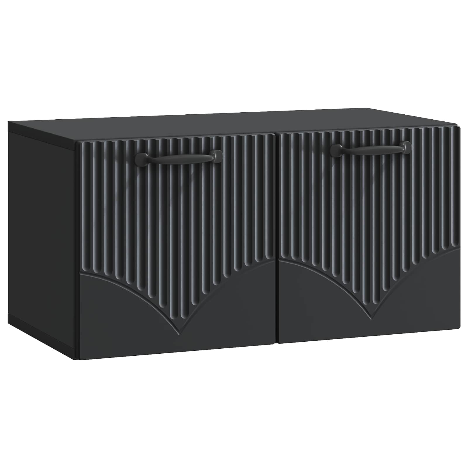 vidaXL Wandbeugel TV-kast Artisanaal eiken 98 x 31 x 30 cm