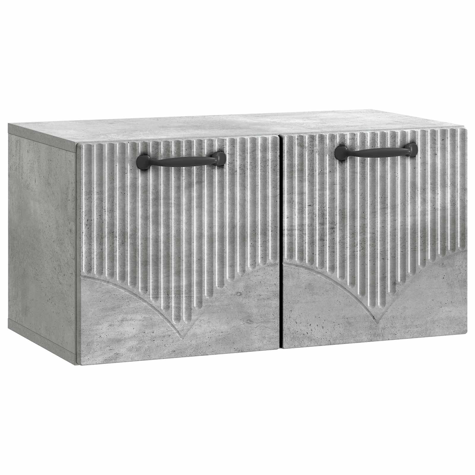 vidaXL Wandbeugel TV-kast Artisanaal eiken 98 x 31 x 30 cm