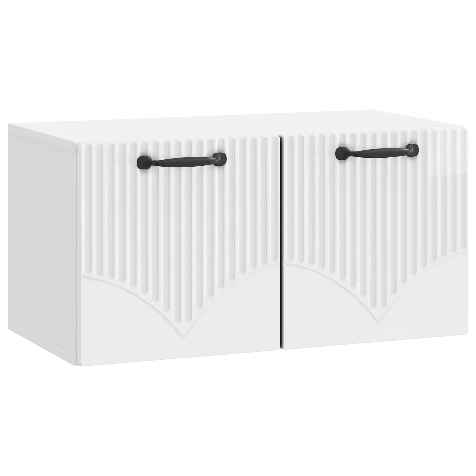 vidaXL Wandbeugel TV-kast Artisanaal eiken 98 x 31 x 30 cm