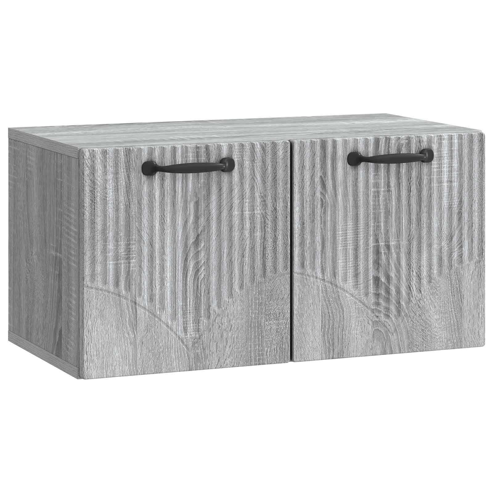 vidaXL Wandbeugel TV-kast Artisanaal eiken 98 x 31 x 30 cm