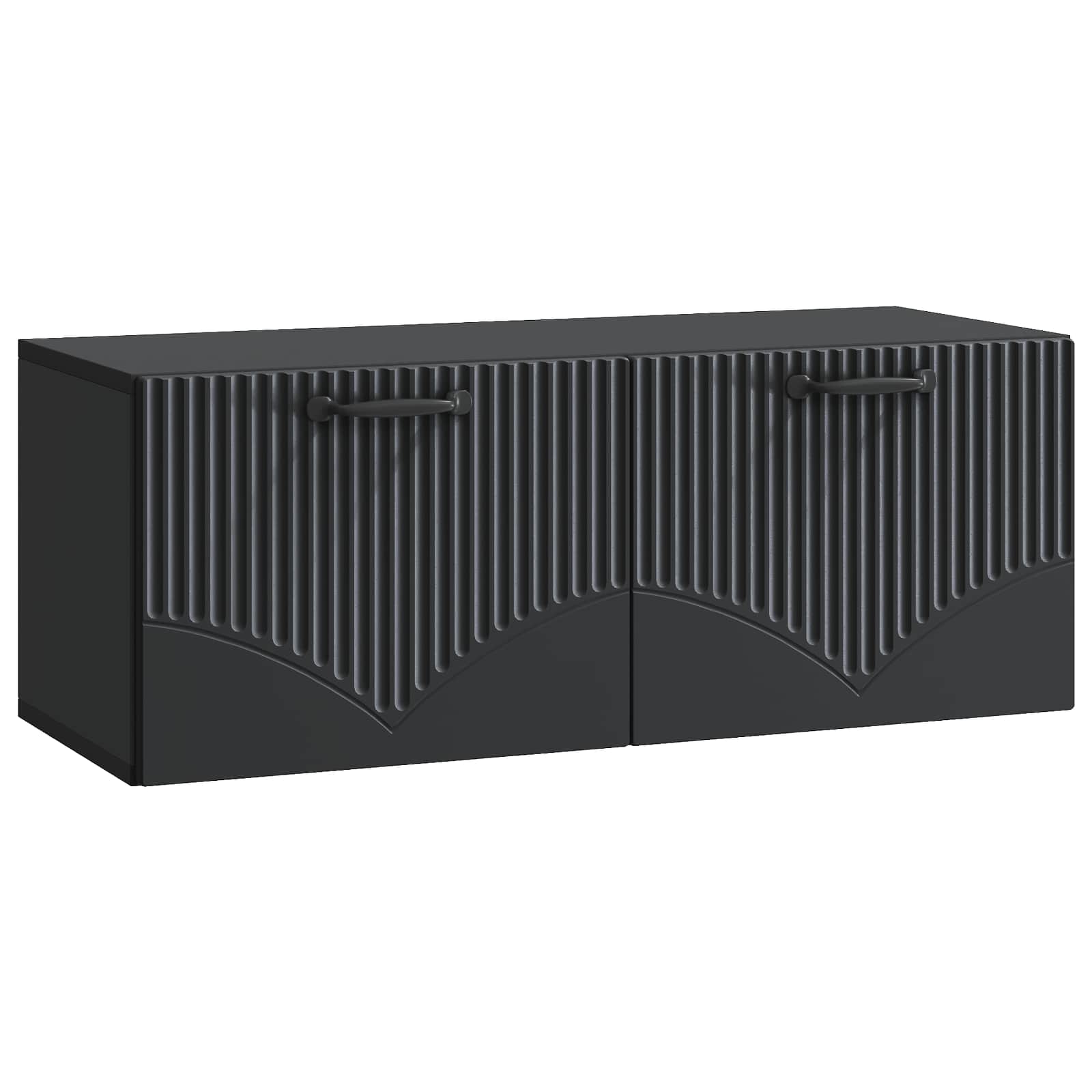 vidaXL Wandbeugel TV-kast Artisanaal eiken 98 x 31 x 30 cm