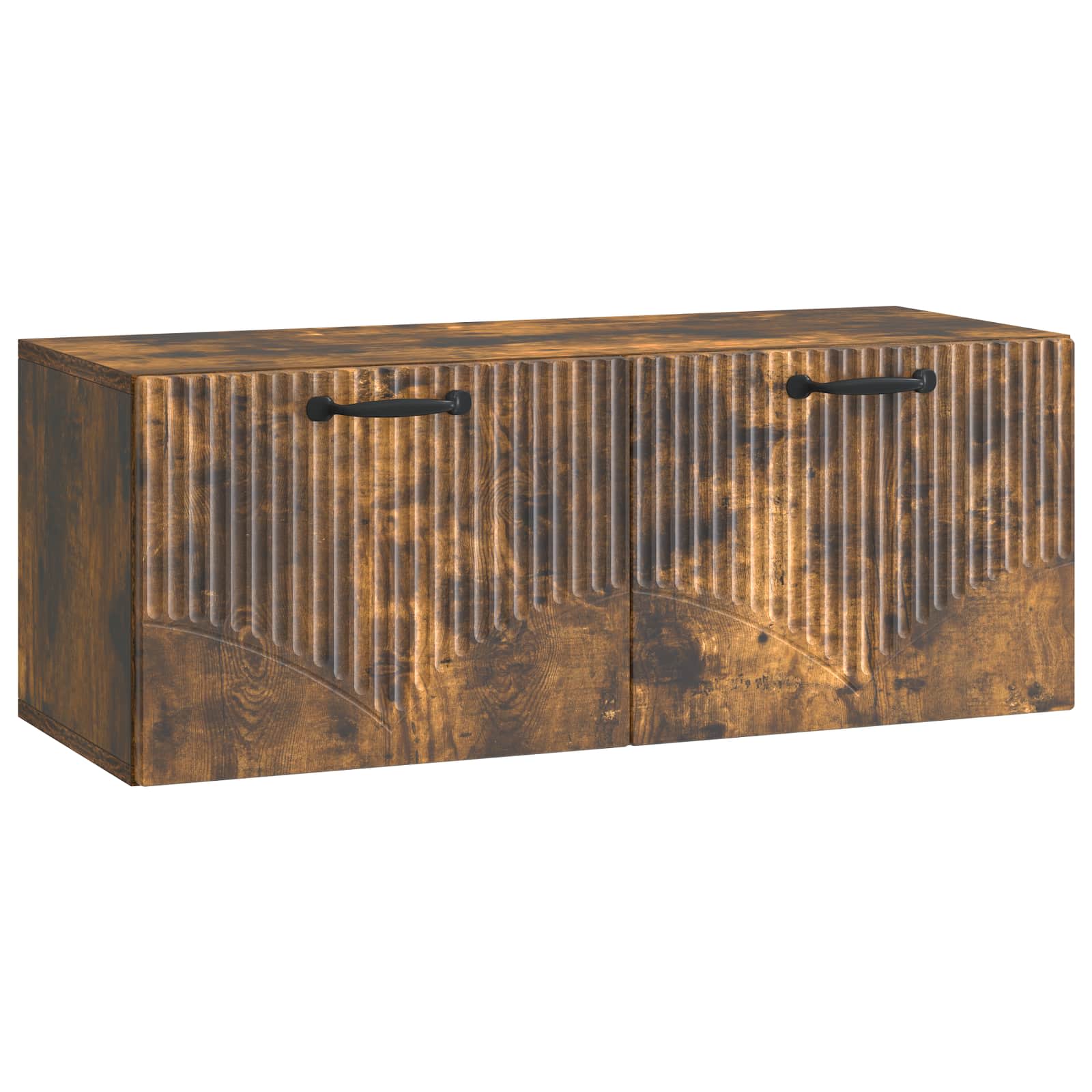vidaXL Wandbeugel TV-kast Artisanaal eiken 98 x 31 x 30 cm