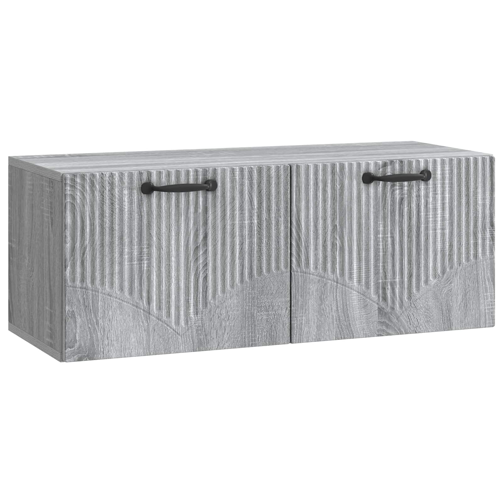 vidaXL Wandbeugel TV-kast Artisanaal eiken 98 x 31 x 30 cm