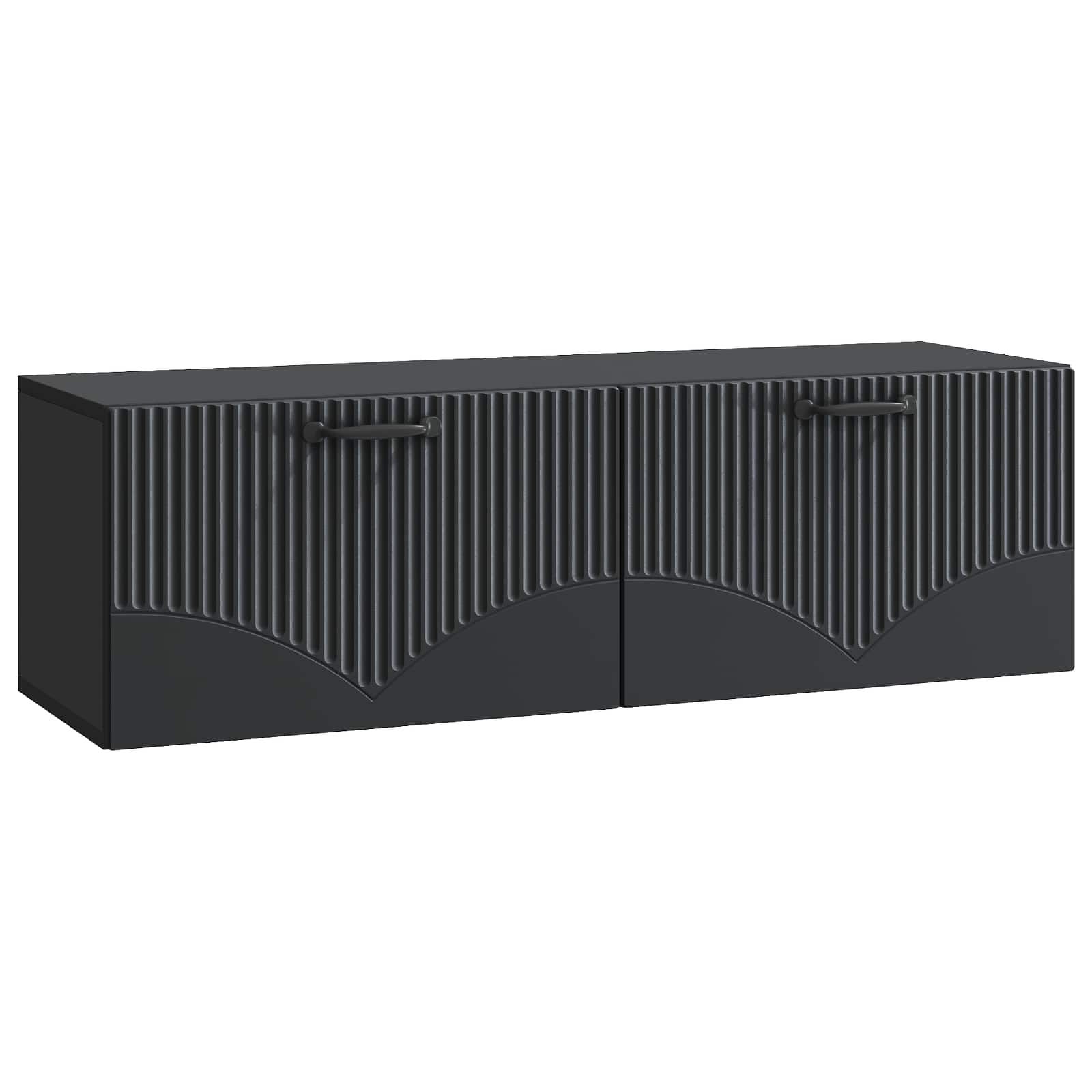 vidaXL Wandbeugel TV-kast Artisanaal eiken 98 x 31 x 30 cm