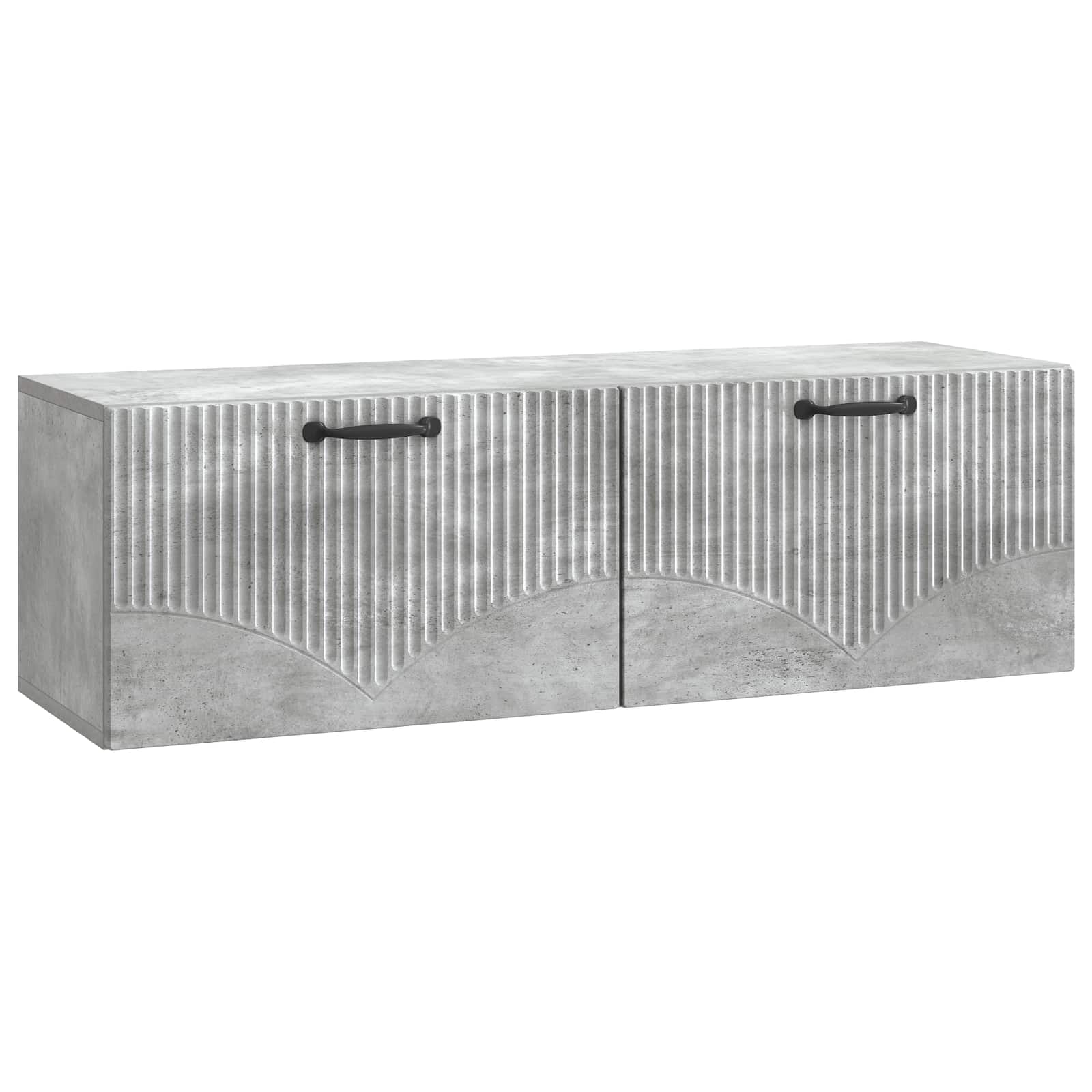 vidaXL Wandbeugel TV-kast Artisanaal eiken 98 x 31 x 30 cm