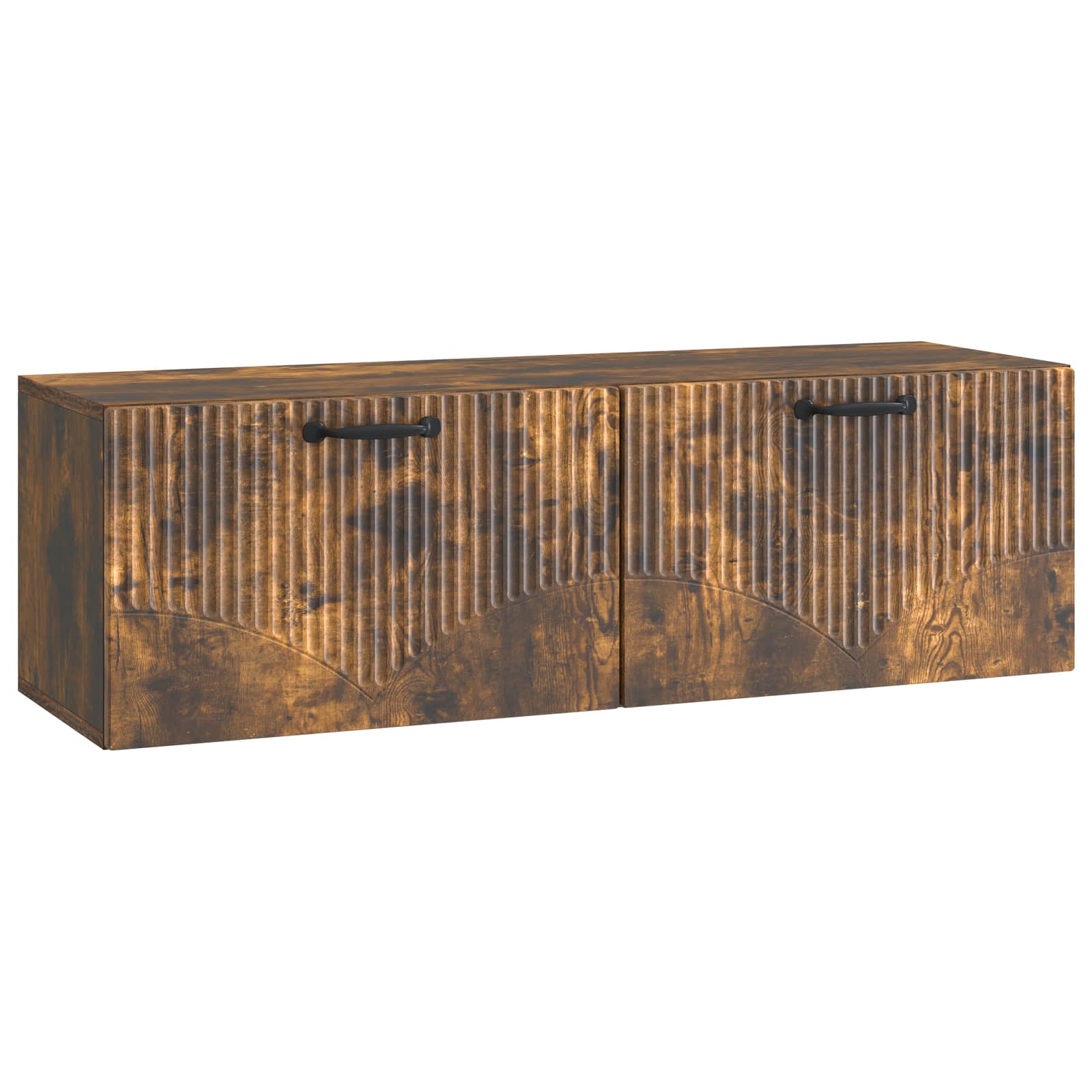 vidaXL Wandbeugel TV-kast Artisanaal eiken 98 x 31 x 30 cm
