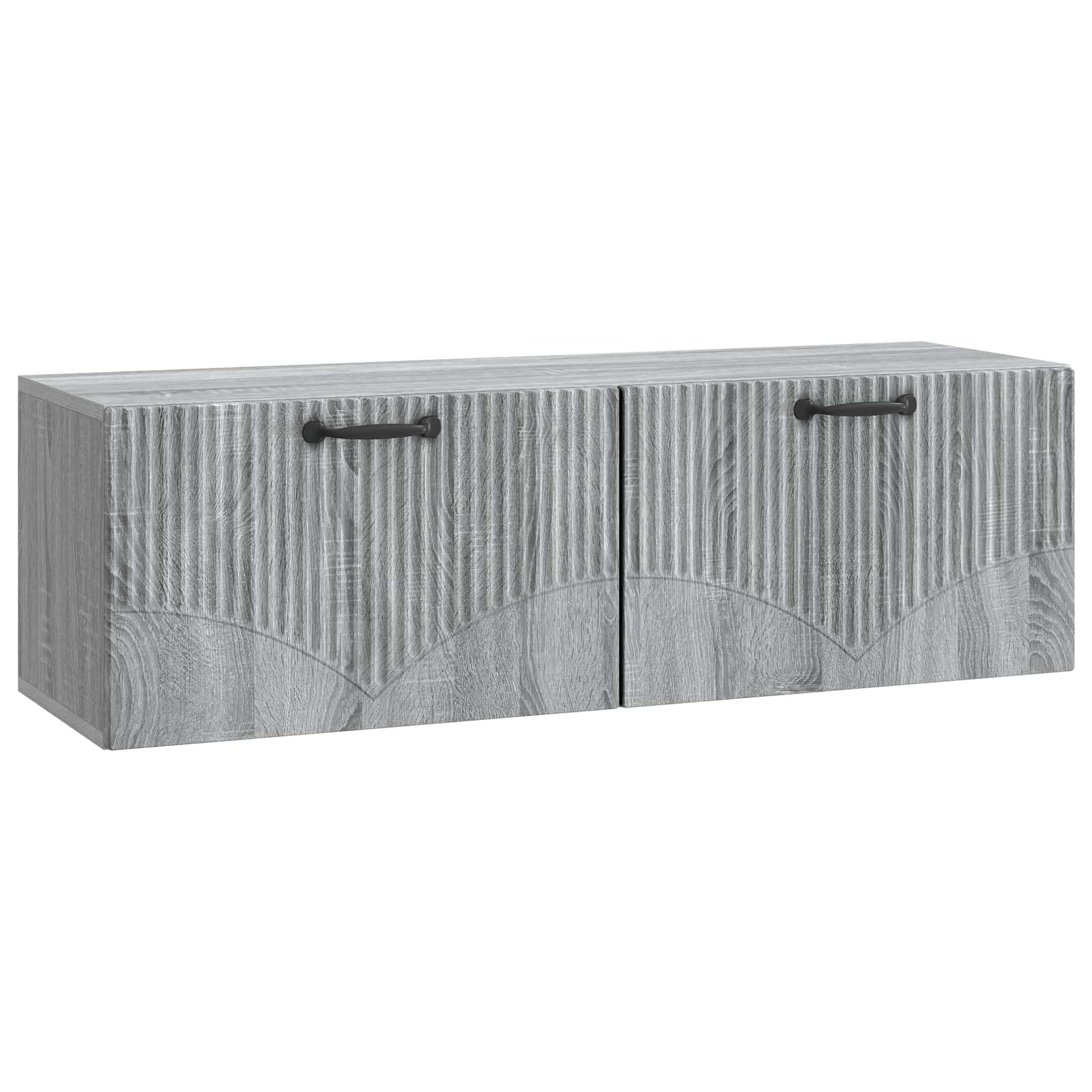 vidaXL Wandbeugel TV-kast Artisanaal eiken 98 x 31 x 30 cm