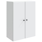 vidaXL Wandkast Wit 66 x 34,5 x 90 cm Bewerkt hout