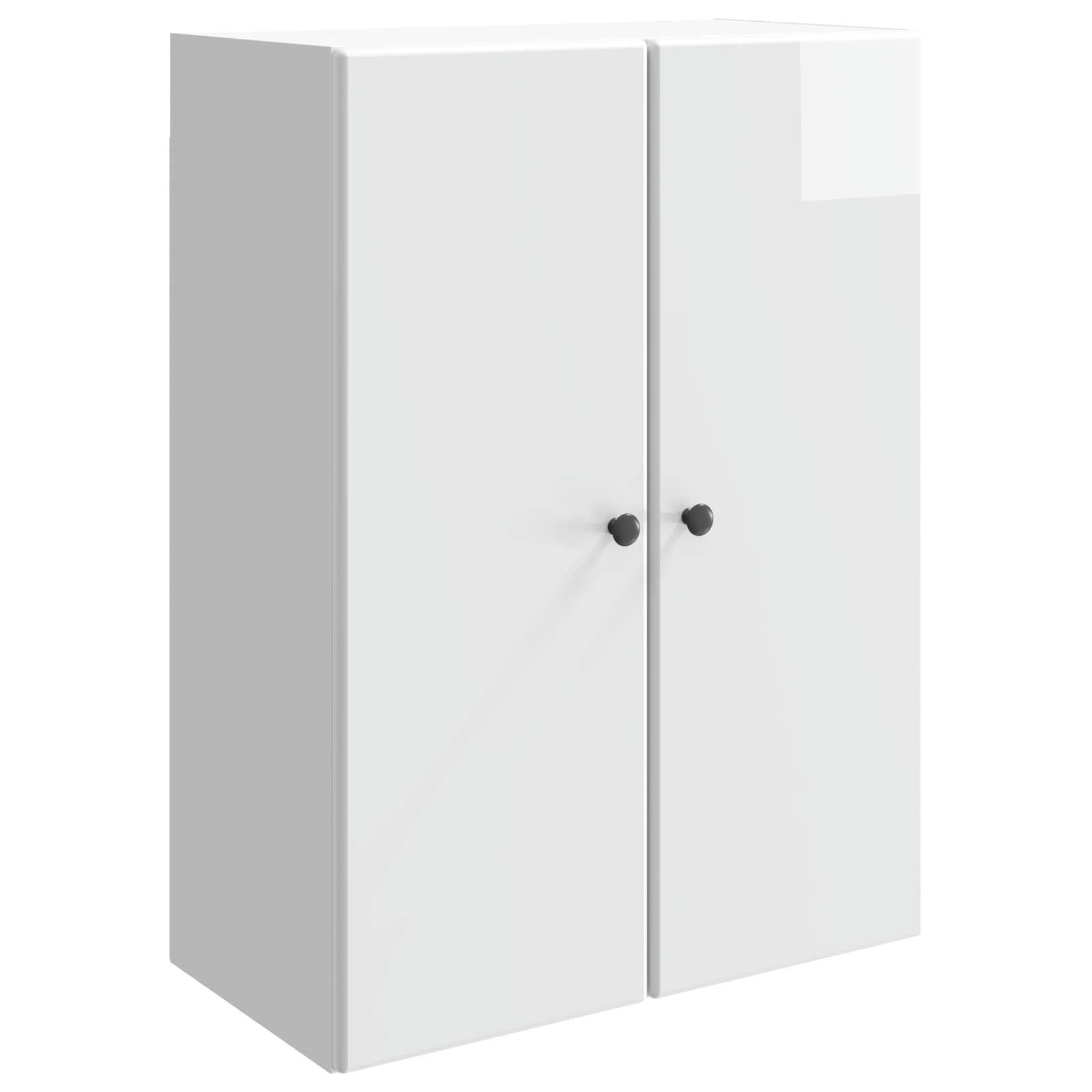 vidaXL Wandkast Wit 66 x 34,5 x 90 cm Bewerkt hout