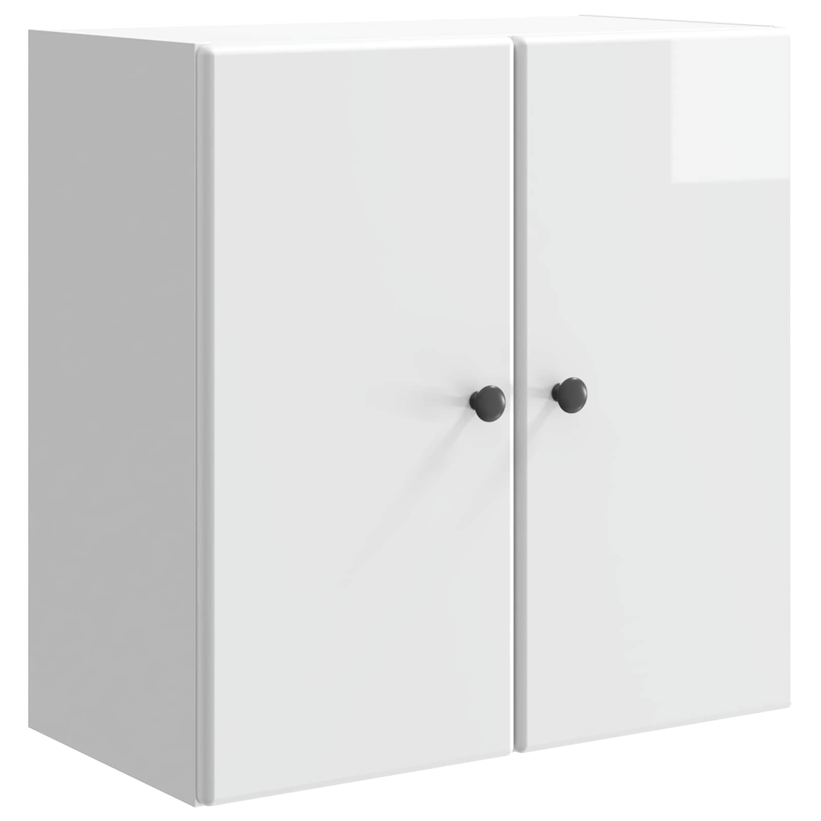 vidaXL Wandkast Wit 66 x 34,5 x 90 cm Bewerkt hout