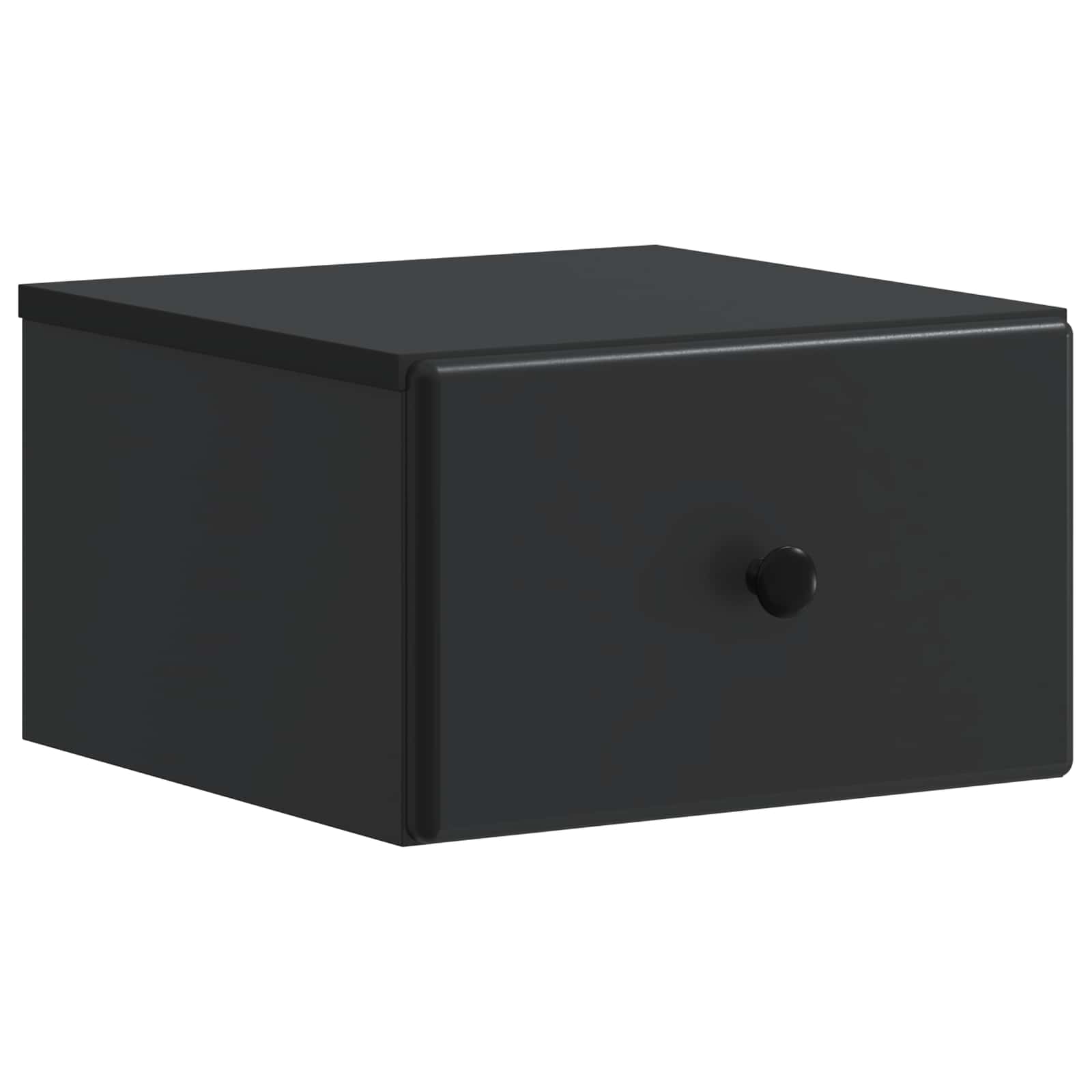 vidaXL Wandbeugel Bedkast 2 pcs Wit 34,5 x 33 x 20 cm Bewerkt hout