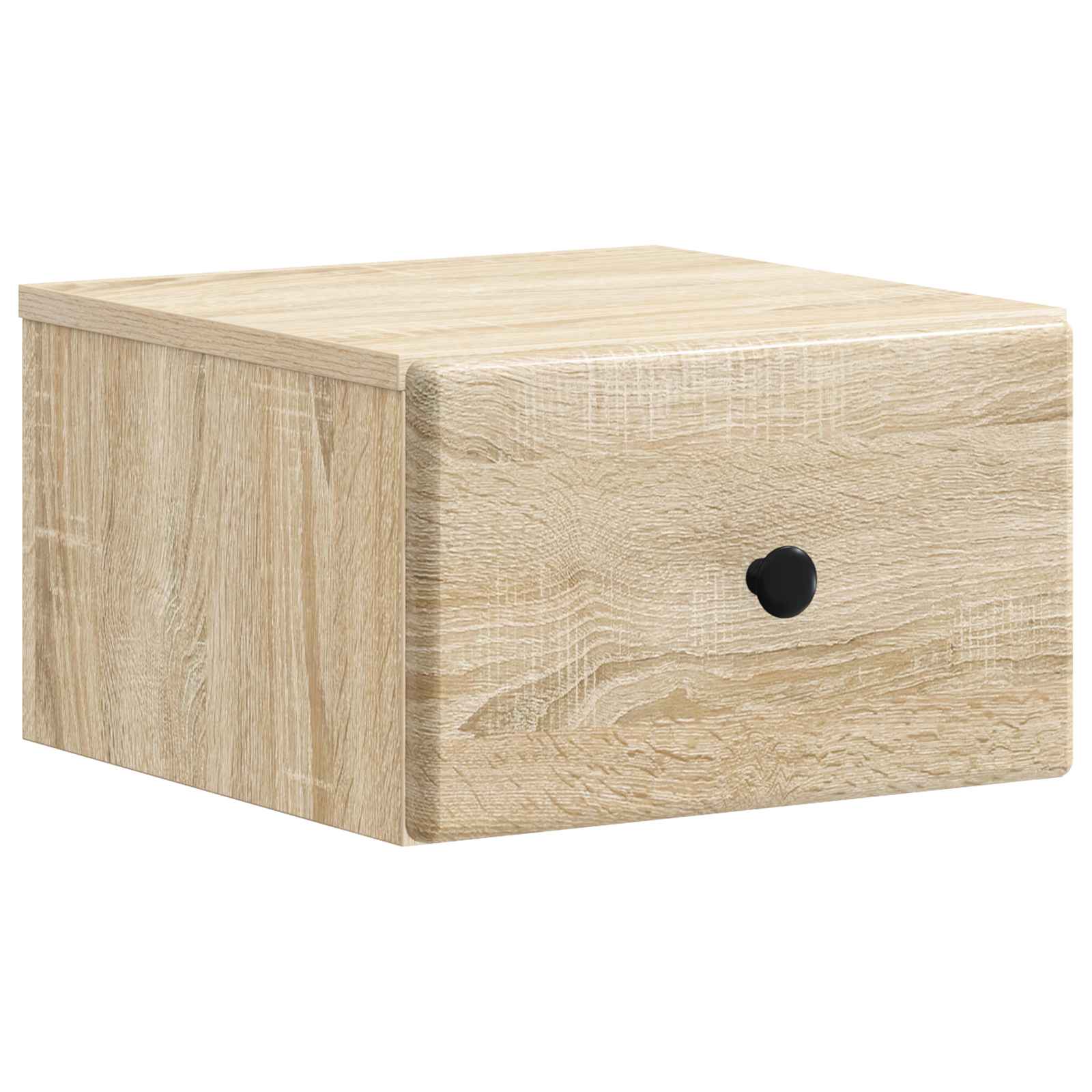 vidaXL Wandbeugel Bedkast 2 pcs Wit 34,5 x 33 x 20 cm Bewerkt hout