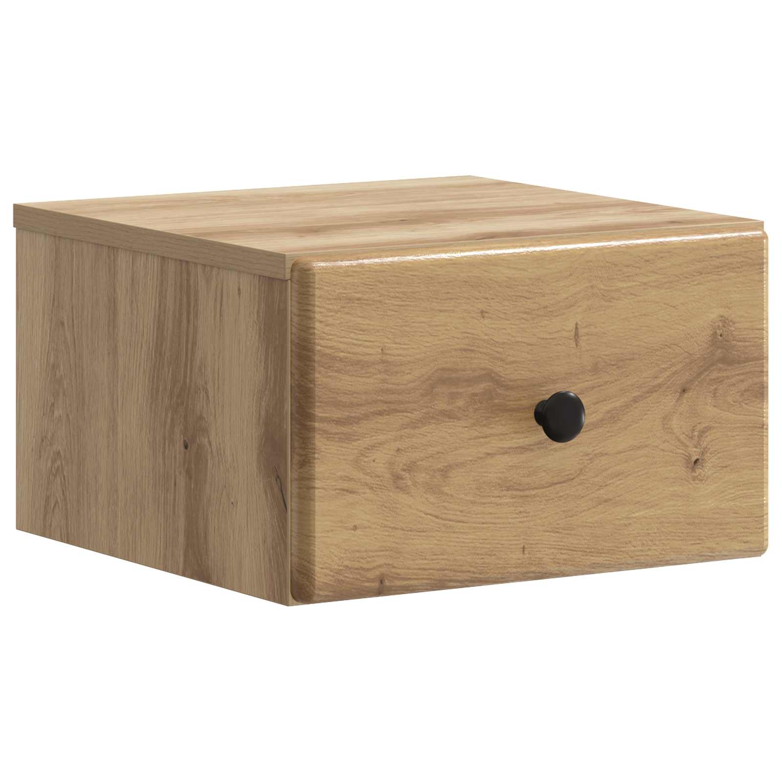 vidaXL Wandbeugel Bedkast 2 pcs Wit 34,5 x 33 x 20 cm Bewerkt hout
