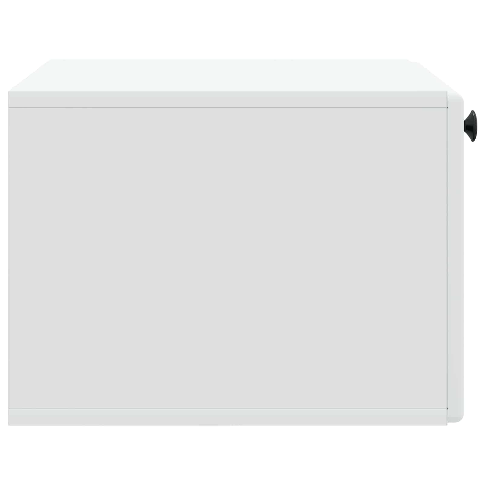 vidaXL Wandbeugel TV-kast Zwart 59,5 x 41 x 30 cm Bewerkt hout