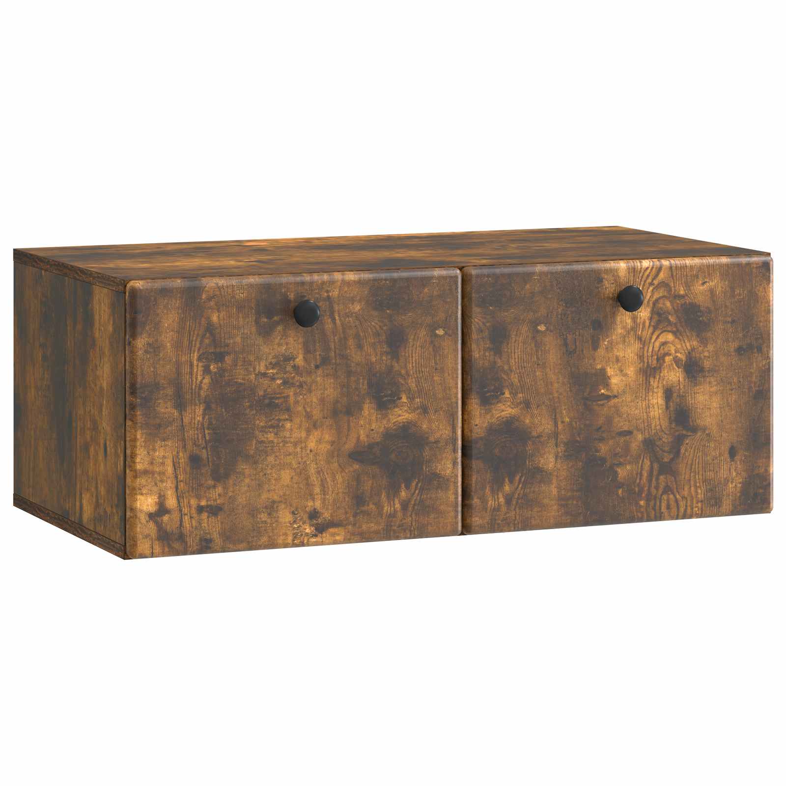vidaXL Wandbeugel TV-kast Zwart 59,5 x 41 x 30 cm Bewerkt hout