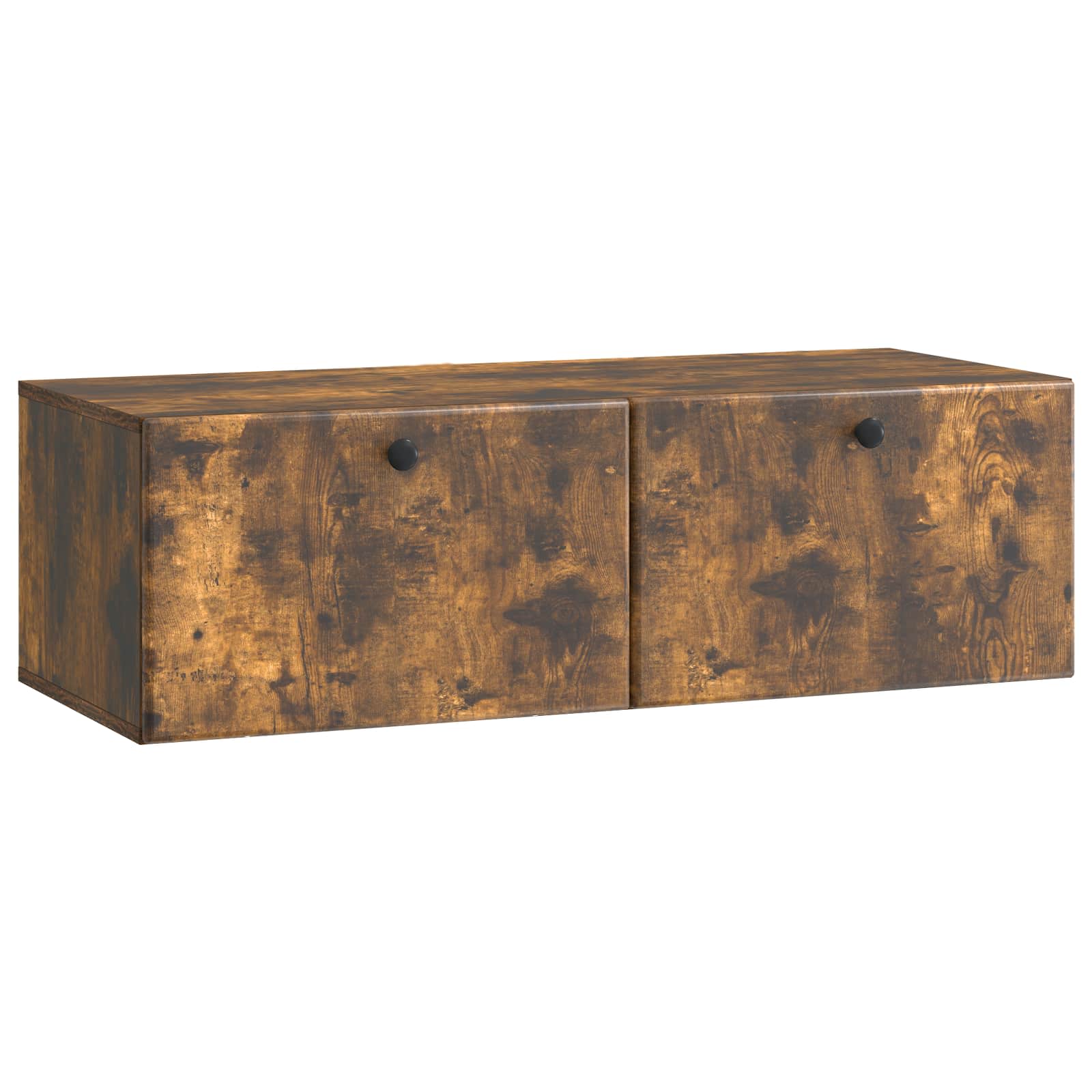vidaXL Wandbeugel TV-kast Zwart 59,5 x 41 x 30 cm Bewerkt hout