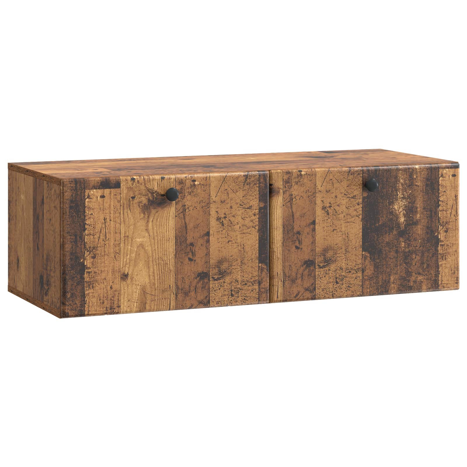 vidaXL Wandbeugel TV-kast Zwart 59,5 x 41 x 30 cm Bewerkt hout