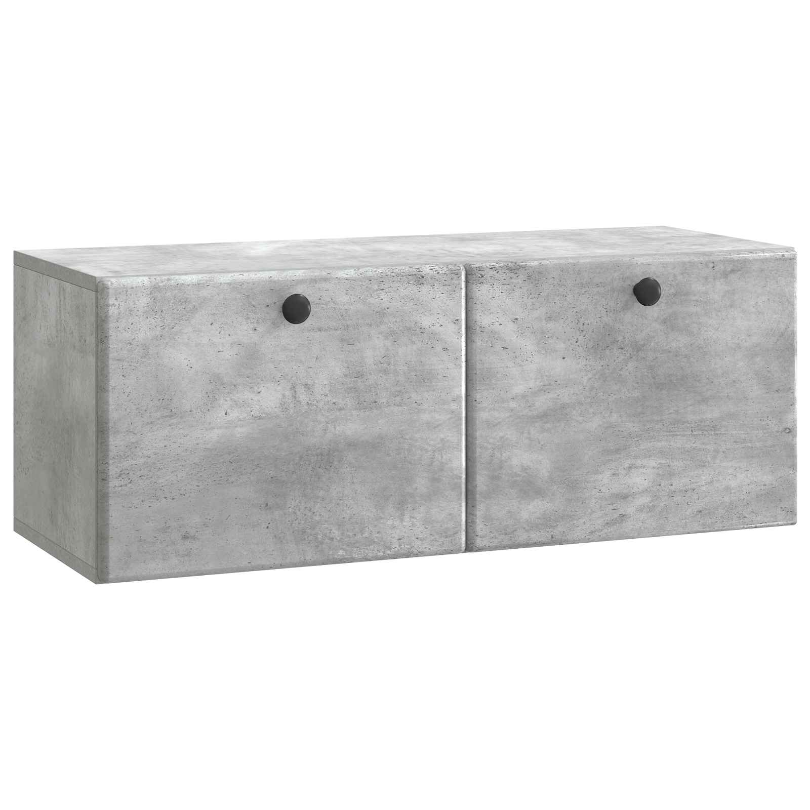 vidaXL Wandbeugel TV-kast Zwart 59,5 x 41 x 30 cm Bewerkt hout