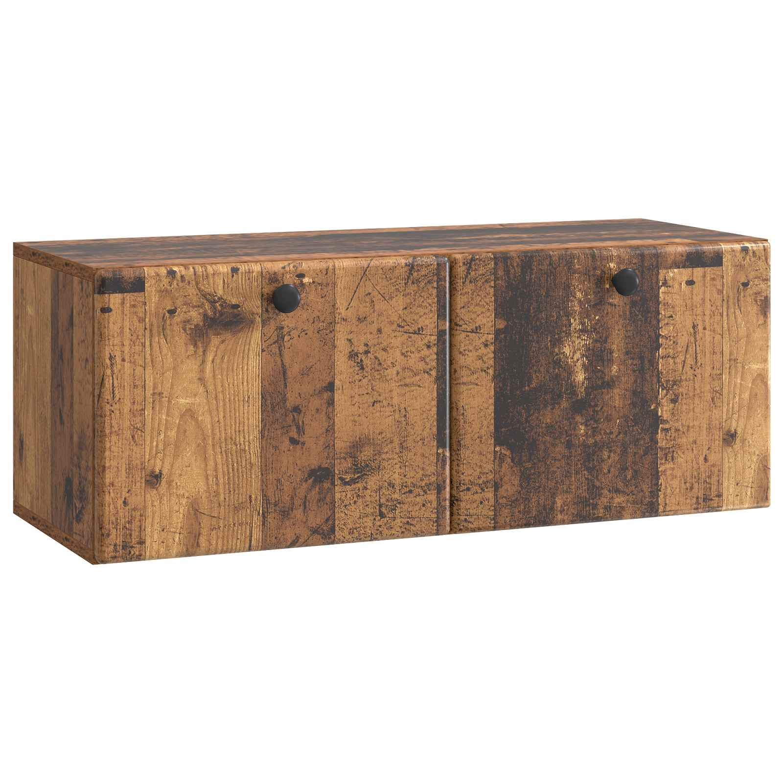 vidaXL Wandbeugel TV-kast Zwart 59,5 x 41 x 30 cm Bewerkt hout